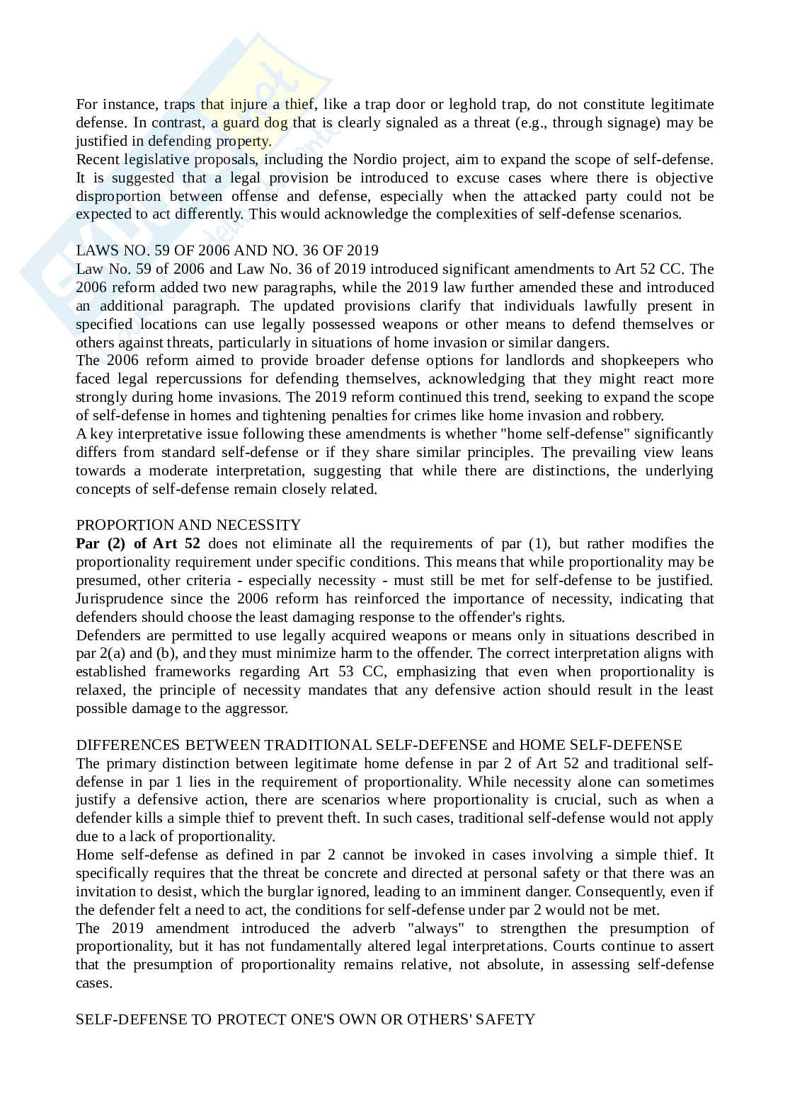 Fundamental Criminal Law Pag. 71