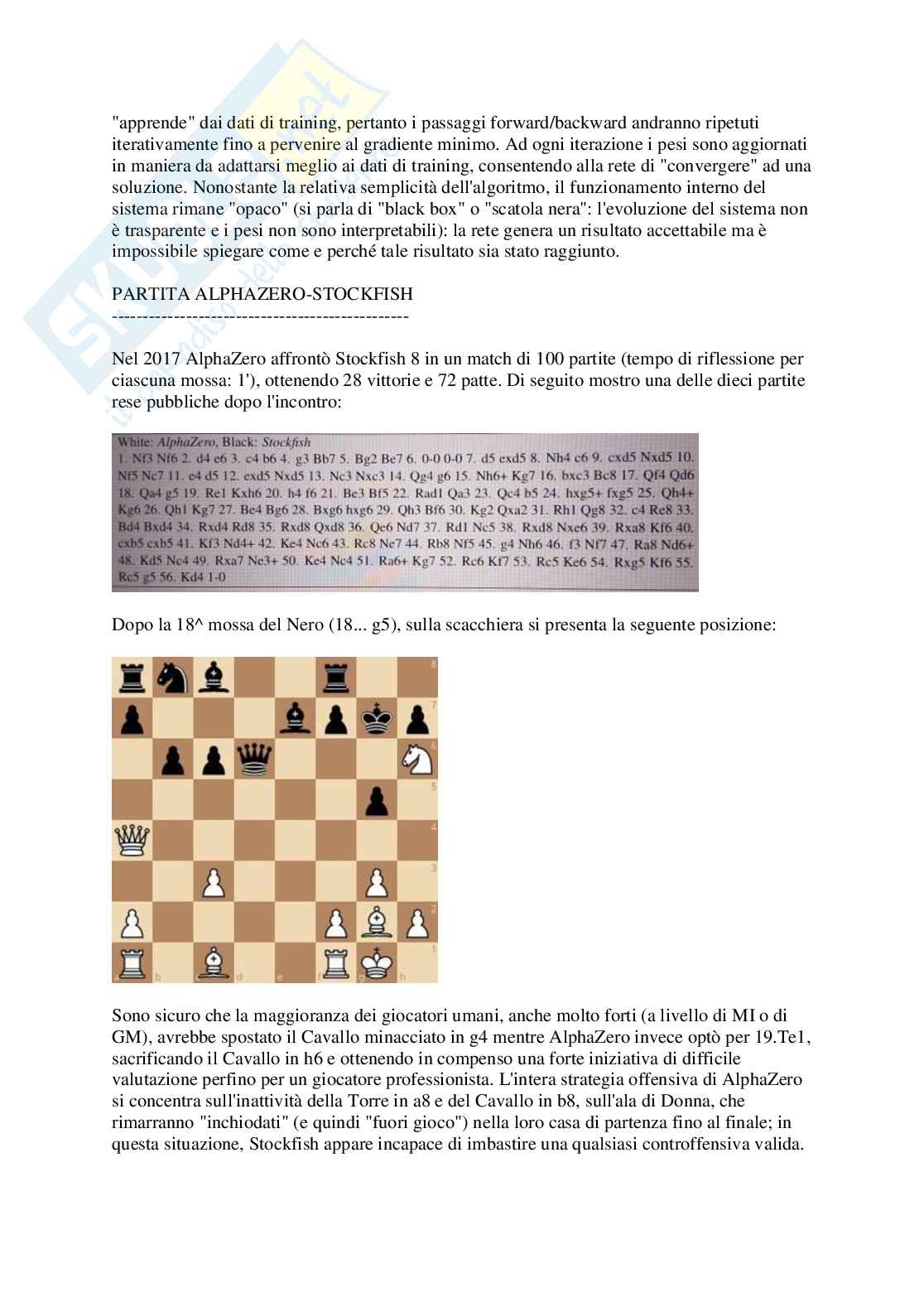 Scacchi e Intelligenza Artificiale Pag. 41