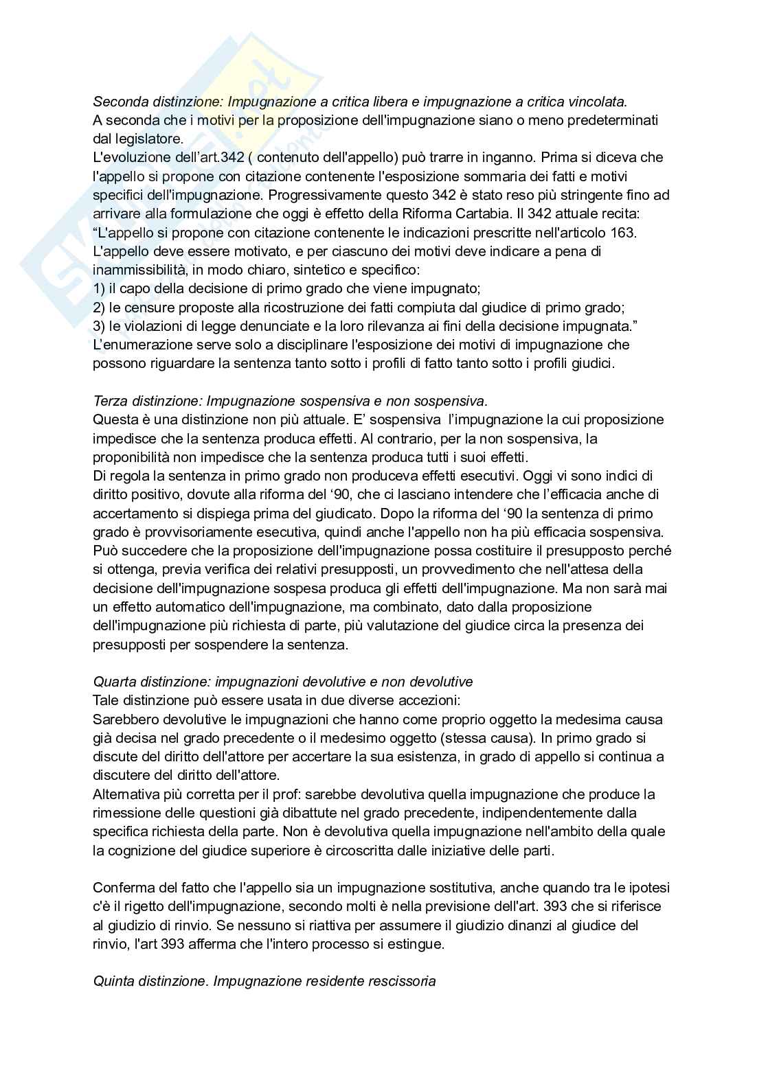 Riassunto esame Procedura civile 2, Prof. Rascio Nicola, libro consigliato Diritto processuale civile , Verde Pag. 2