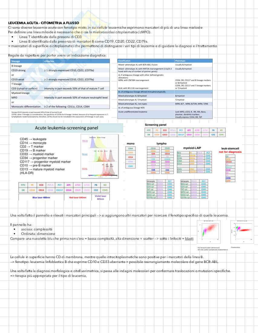 Medicina trasfusionale ed ematologia Pag. 11