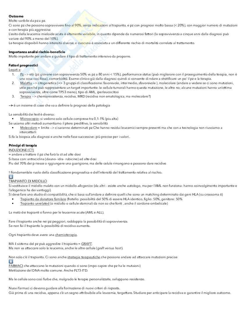 Medicina trasfusionale ed ematologia Pag. 21