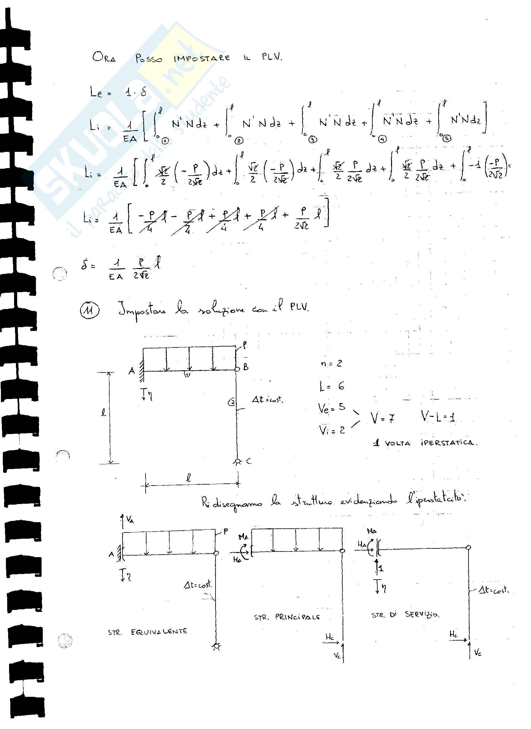 Esercizi Svolti Scienza Delle Costruzioni Pdf