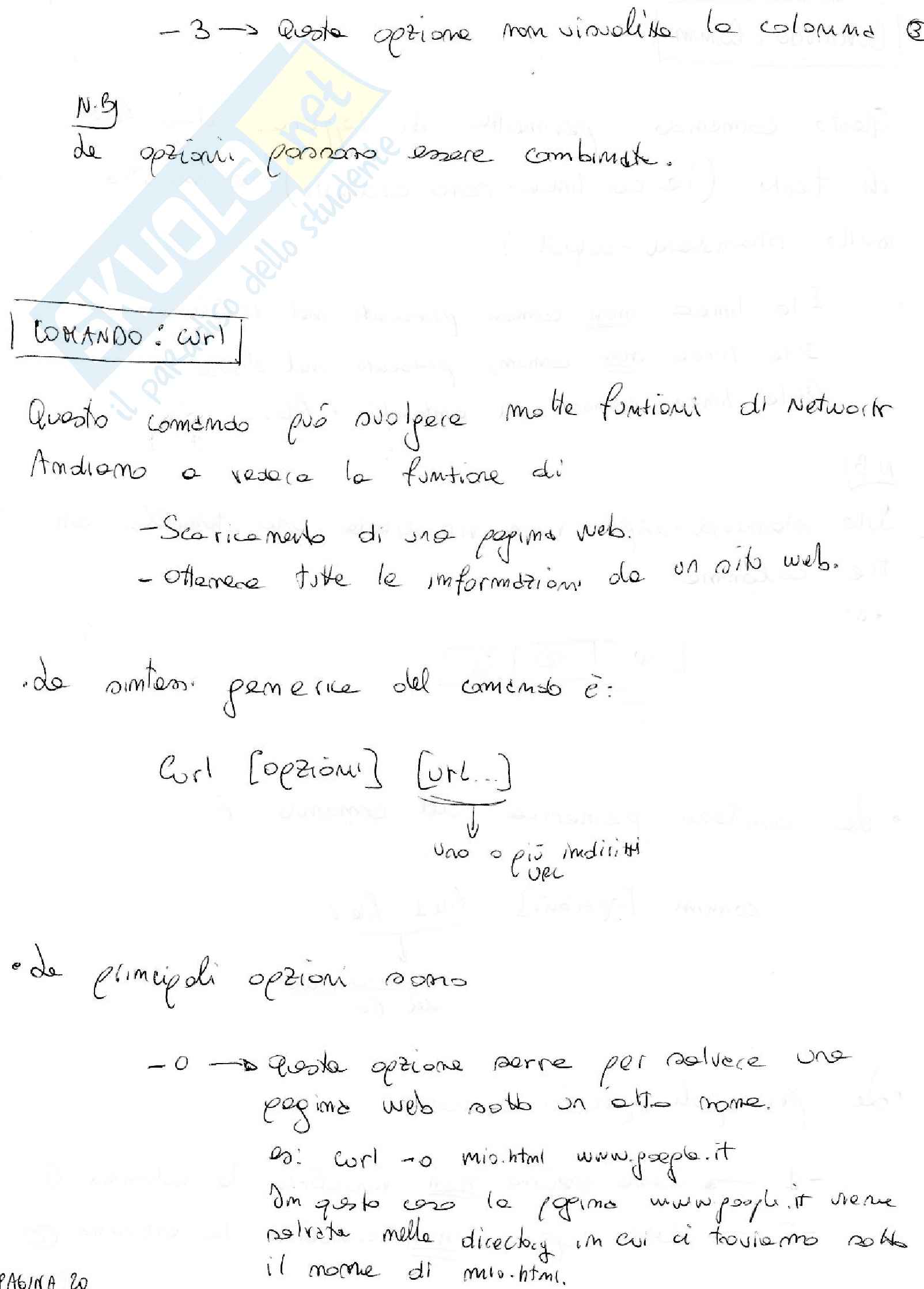 Comandi Unix Pag. 21