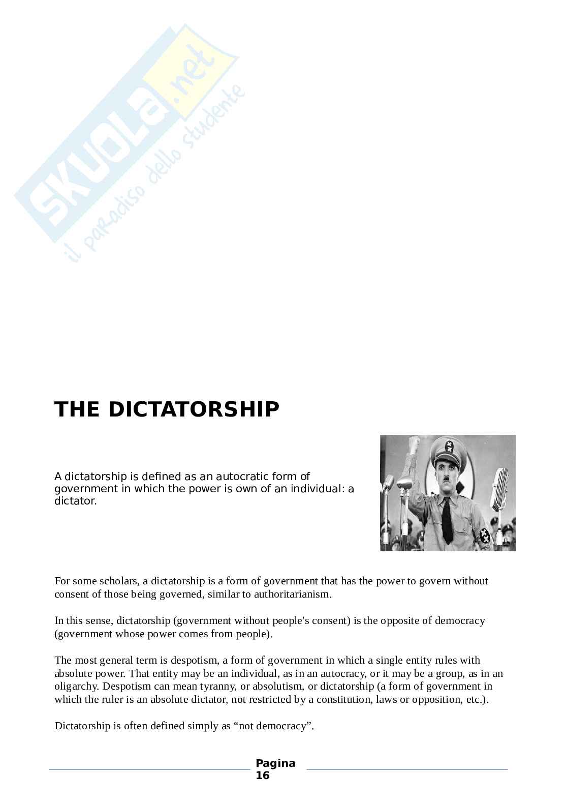 Fascismo - Tesina per tecnico commerciale Pag. 16