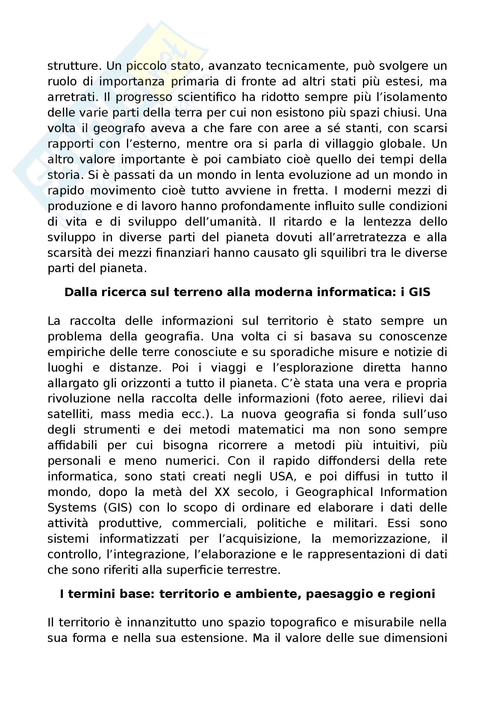 Riassunto esame Geografia, prof. Brancato, libro consigliato Le Vele e il Mondo, Manzi Pag. 2