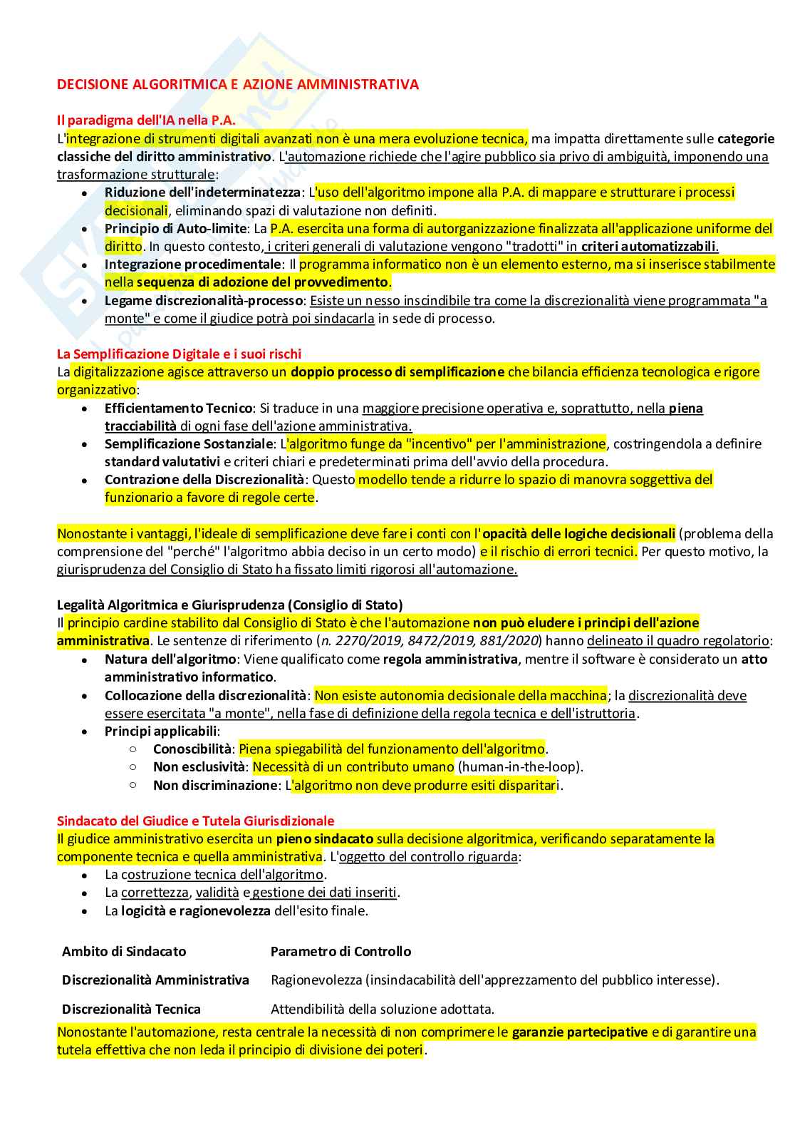 Appunti di Diritto dell'amministrazione digitale Pag. 26