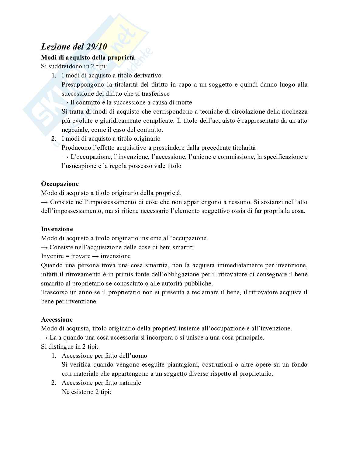 Riassunto esame Diritto privato, Prof. Bonini Roberta Serafina, libro consigliato Manuale di diritto privato , Roppo Pag. 31