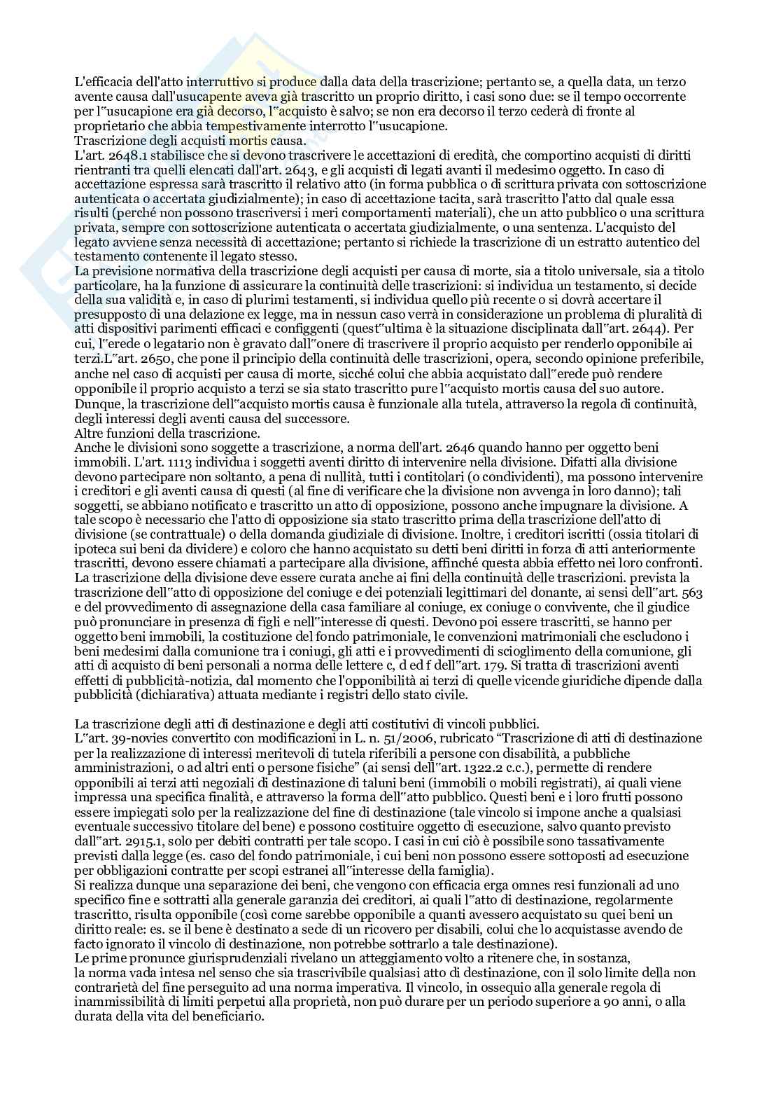 Riassunto esame Diritto privato, Prof. Ricciuto Vincenzo, libro consigliato Diritto privato, Ricciuto Pag. 31