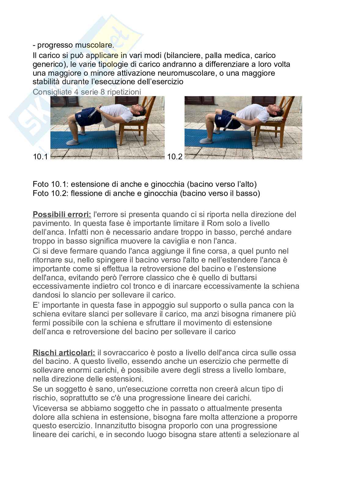ESAME di TTD - triennale scienze motorie - Primo anno   Pag. 11