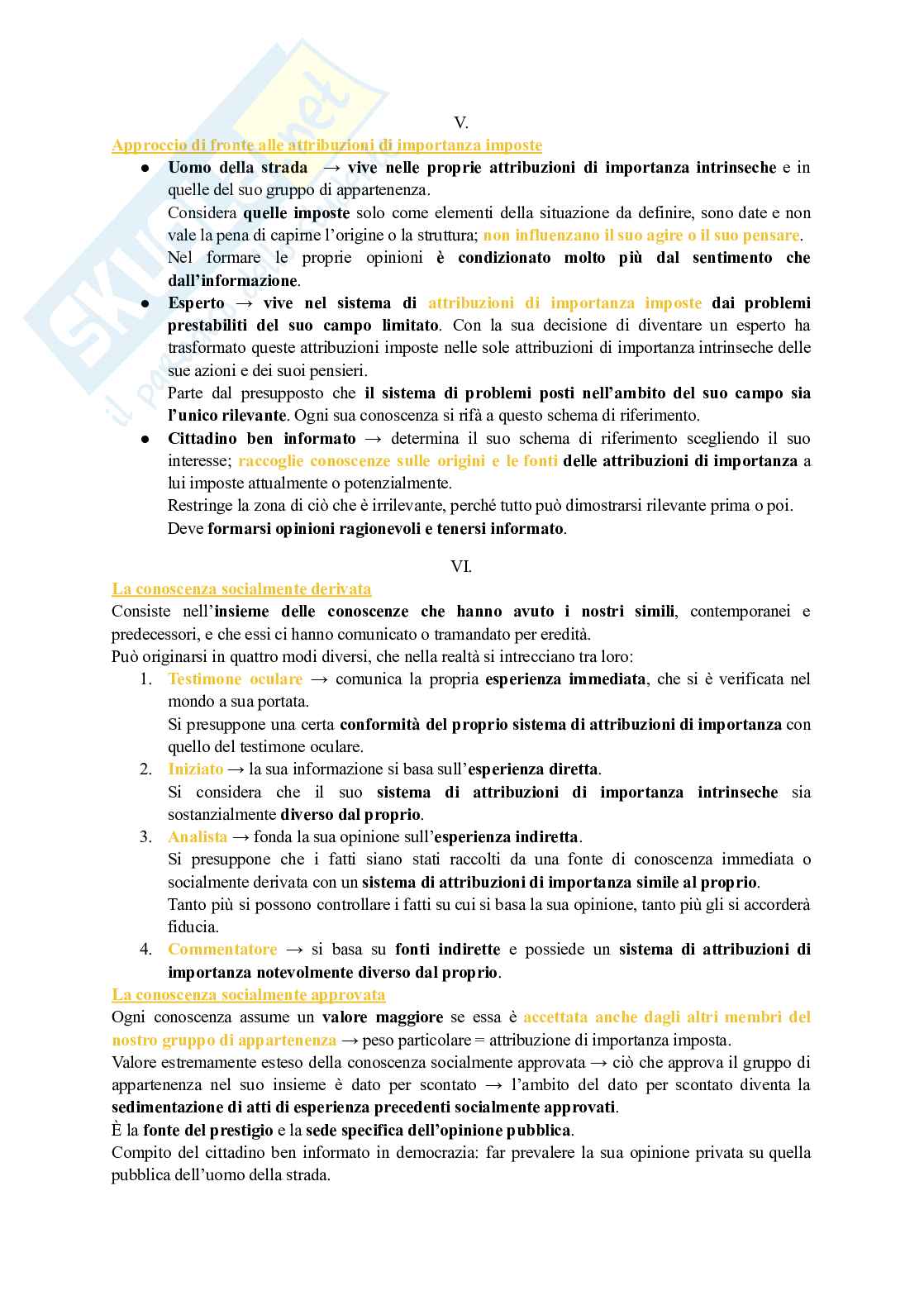 Sociologia della comunicazione - schemi Pag. 6