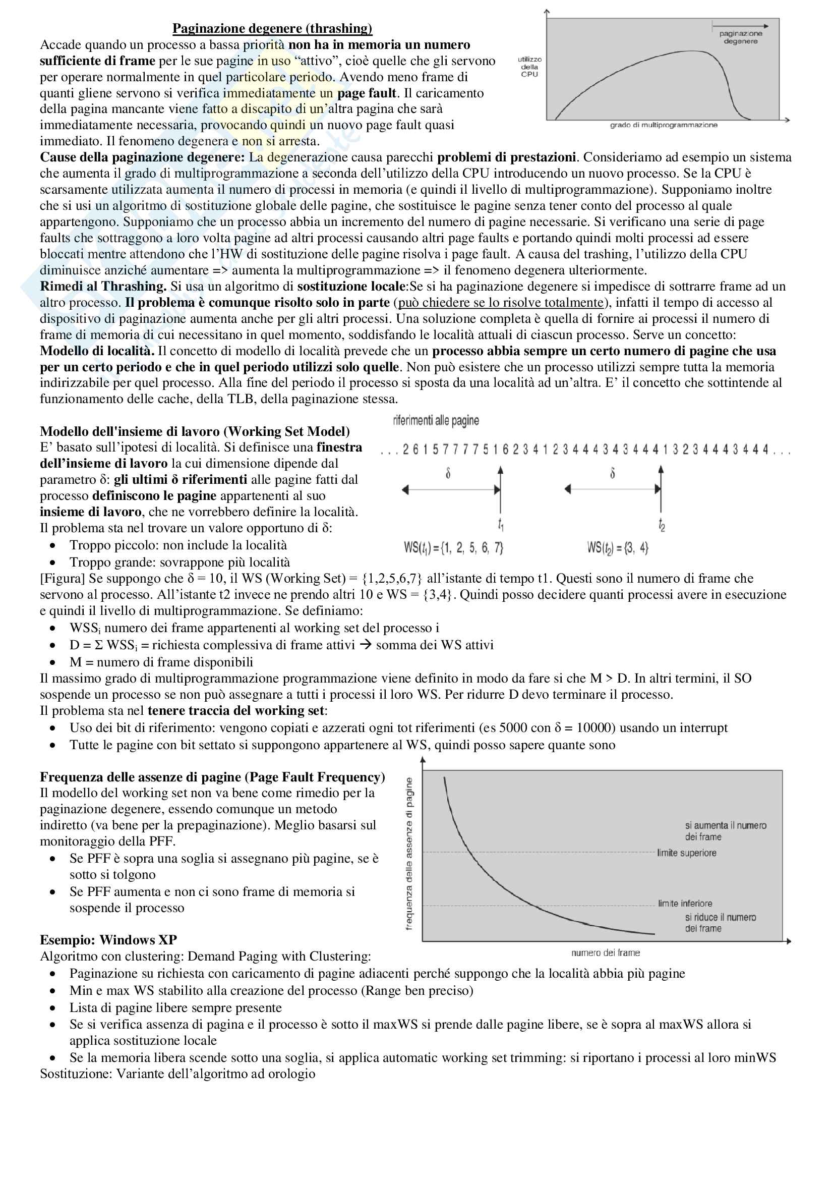 Sistemi Operativi - Appunti Teoria Seconda Parte Pag. 11