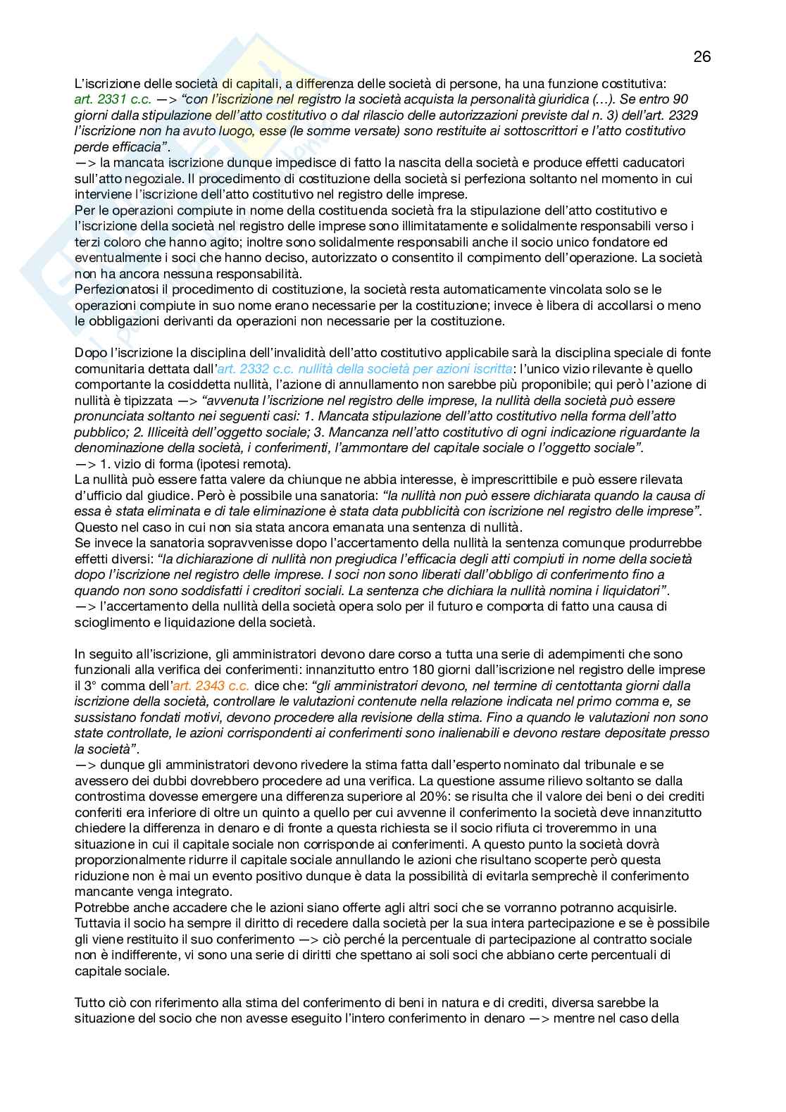 Appunti Diritto commerciale Pag. 26