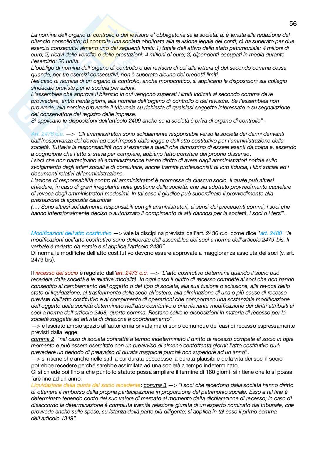 Appunti Diritto commerciale Pag. 56