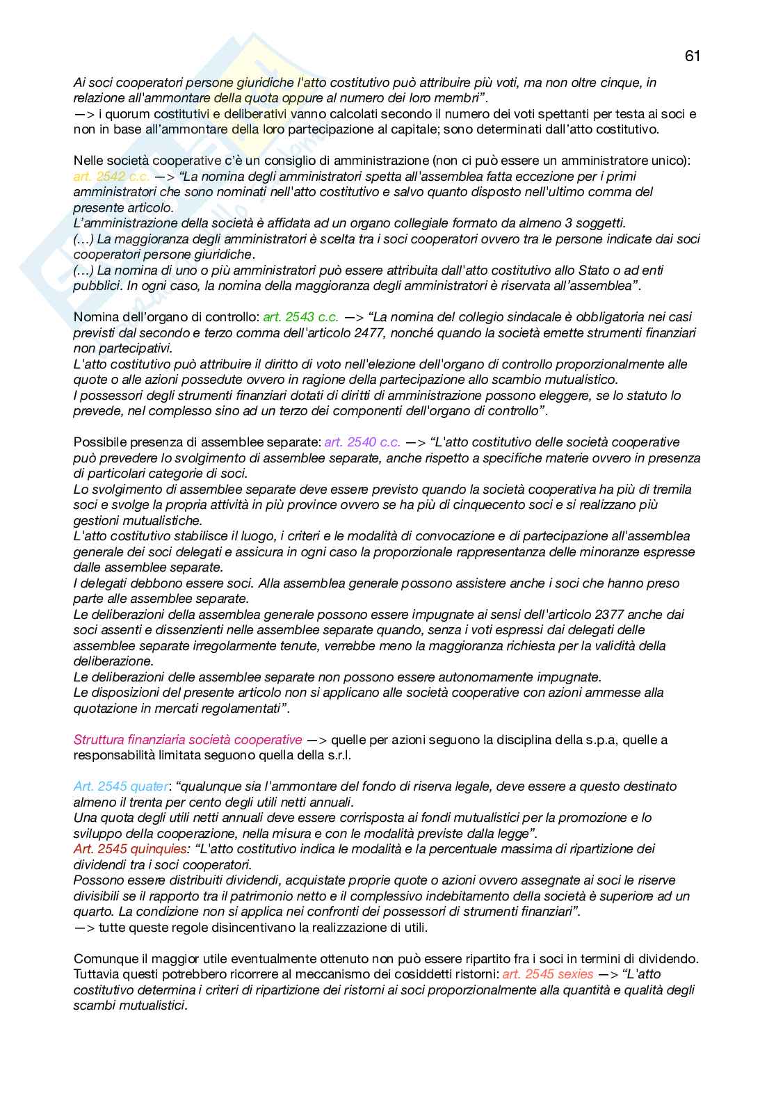 Appunti Diritto commerciale Pag. 61