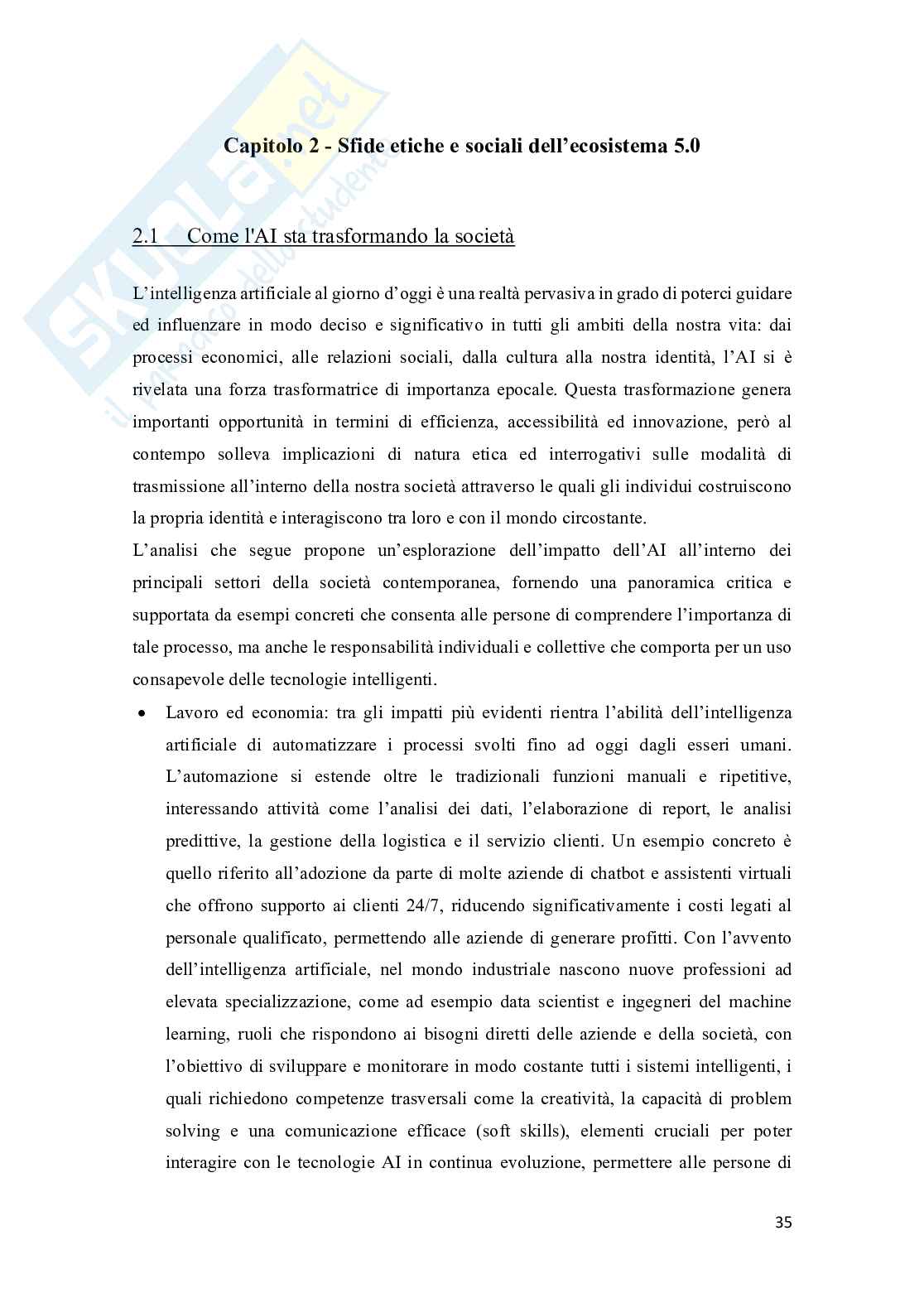 L'interazione uomo-macchina nella società 5.0 Pag. 36