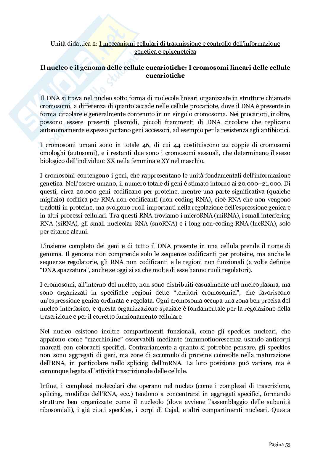 Biologia generale  Pag. 1