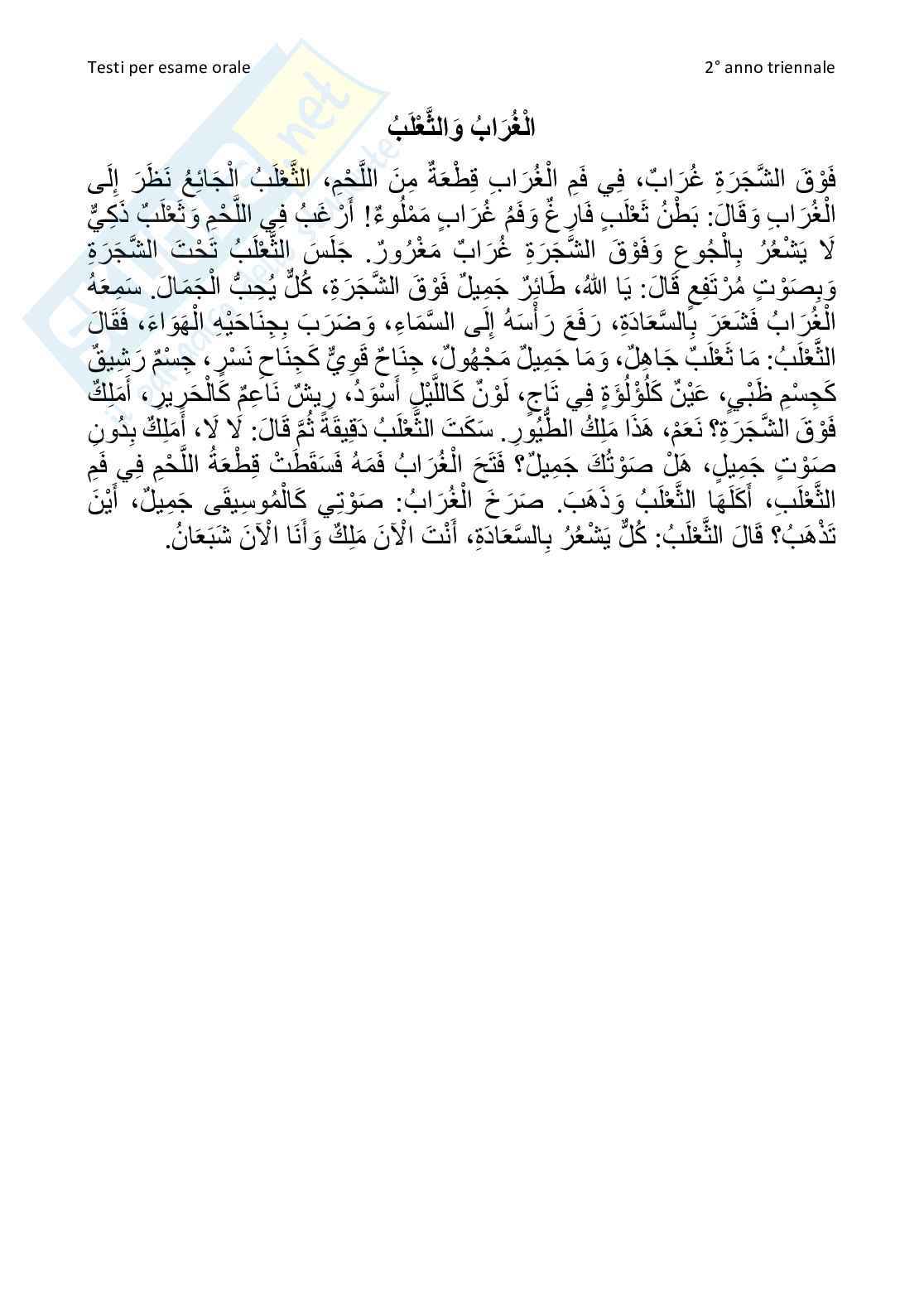 Testi Arabo 2 Pag. 2
