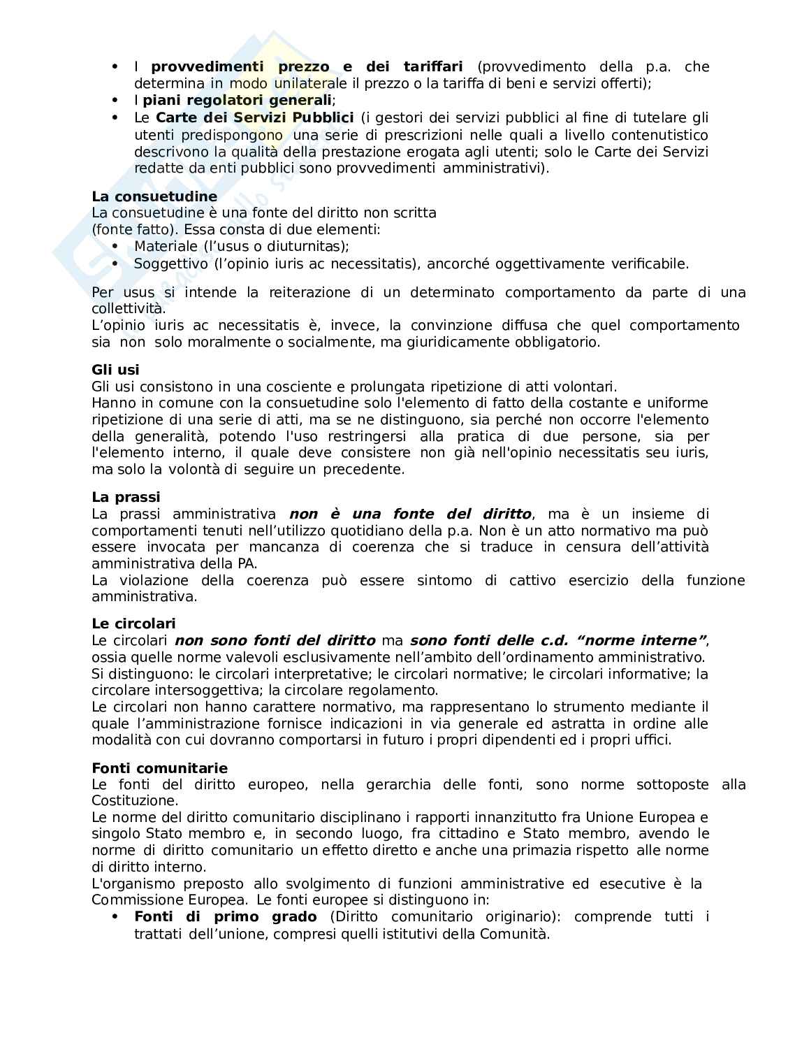 Appunti Diritto amministrativo, con schemi e mappe concettuali. Semplice, discorsivo e completo Pag. 11