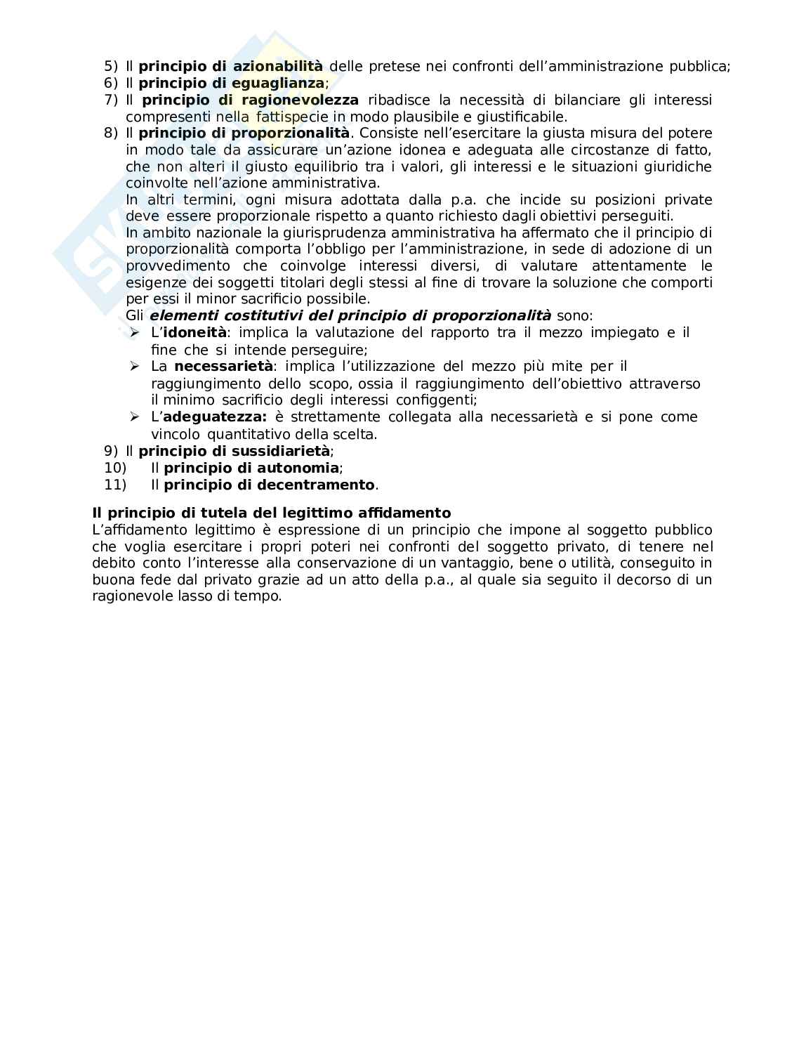 Appunti Diritto amministrativo, con schemi e mappe concettuali. Semplice, discorsivo e completo Pag. 16