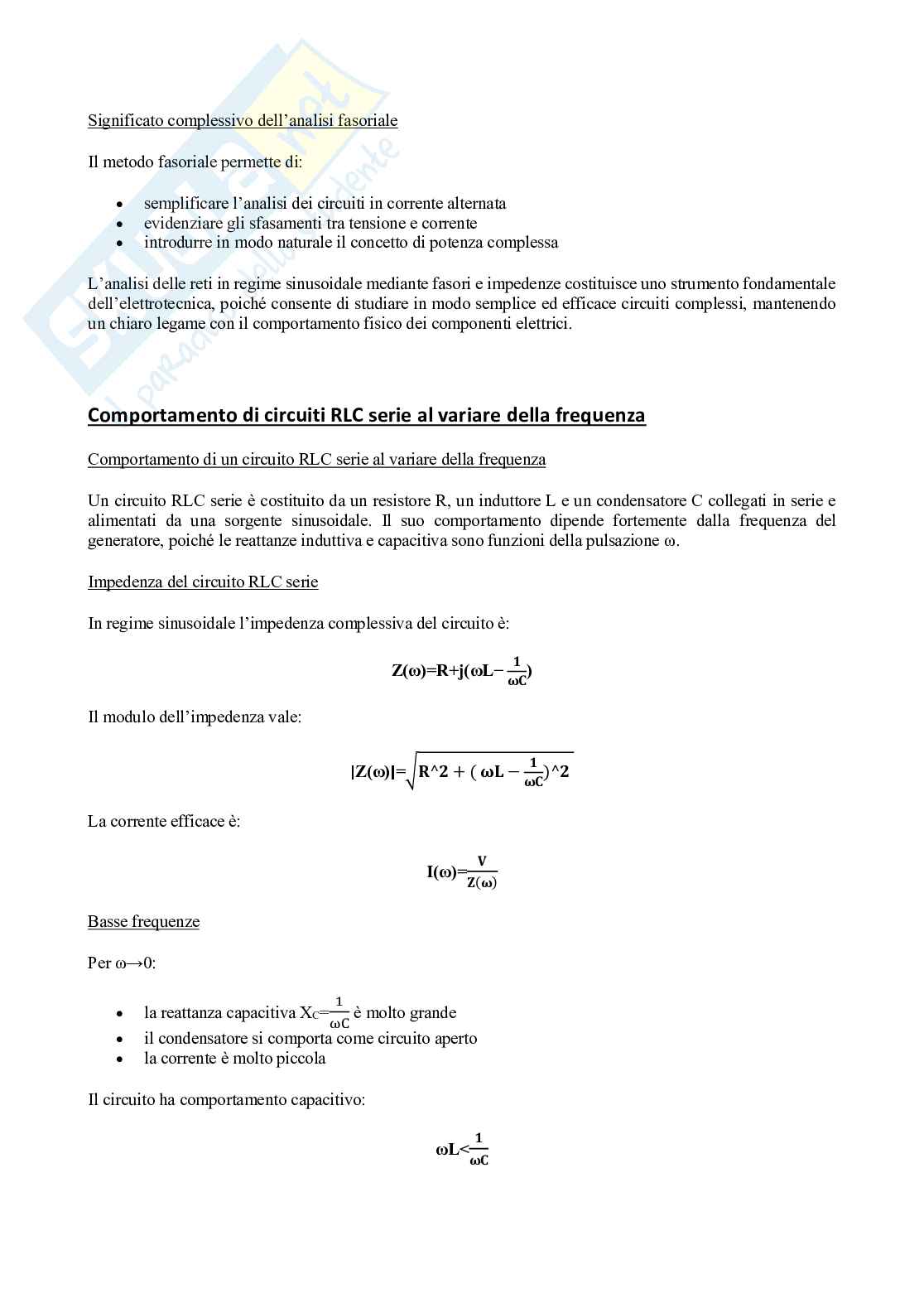 Domande di teoria elettrotecnica Pag. 6