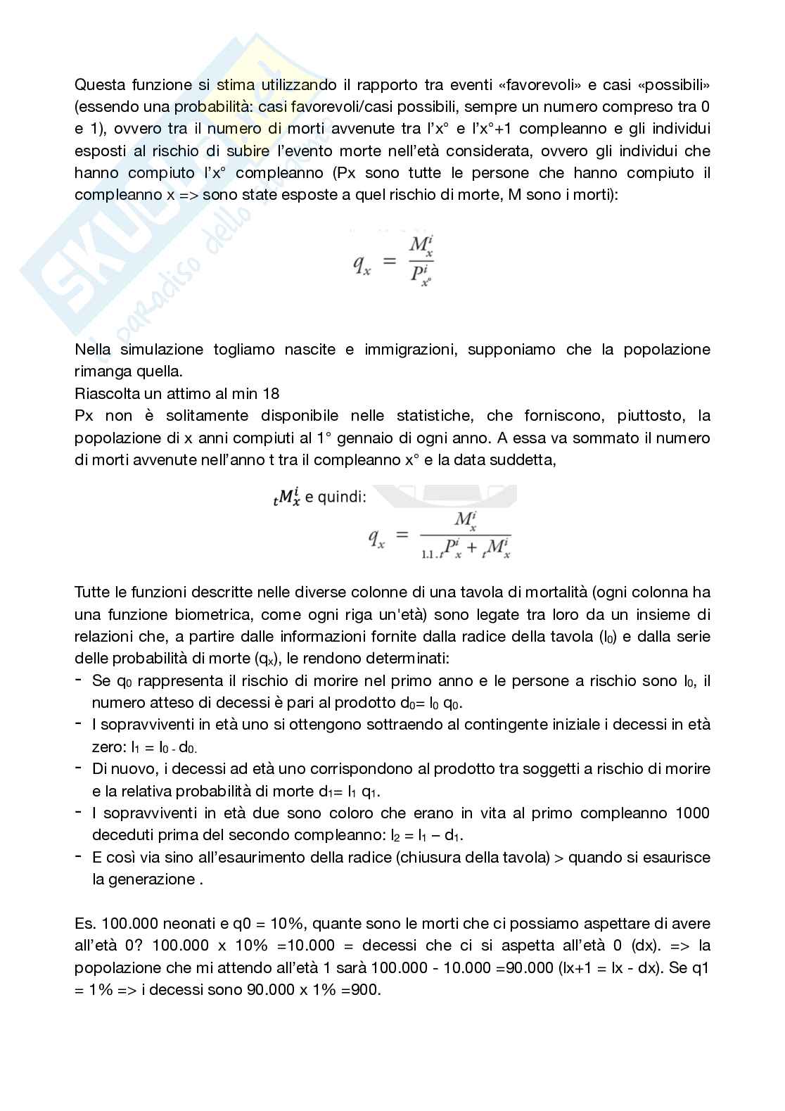 Appunti completi Demografia internazionale Pag. 26
