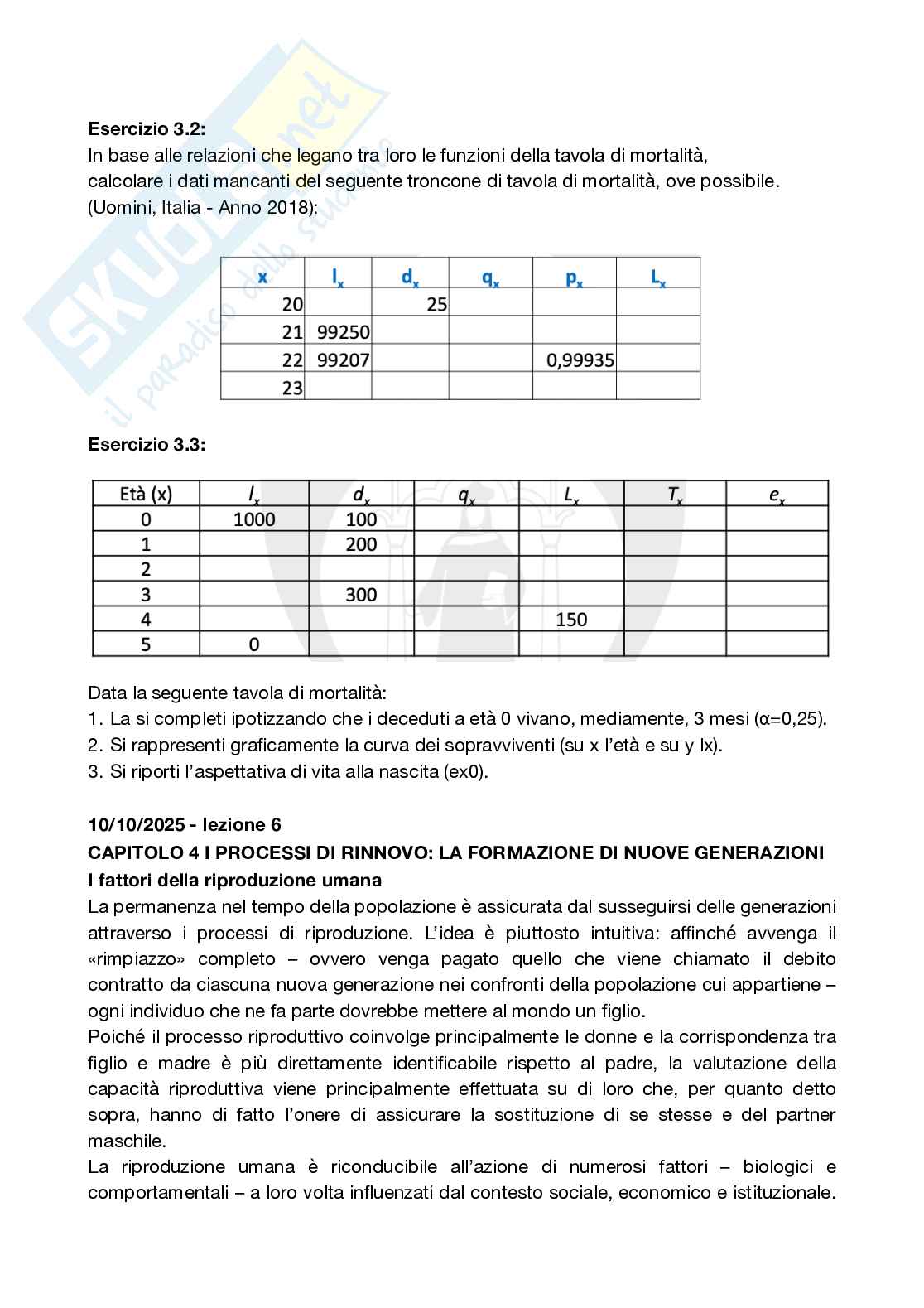 Appunti completi Demografia internazionale Pag. 31