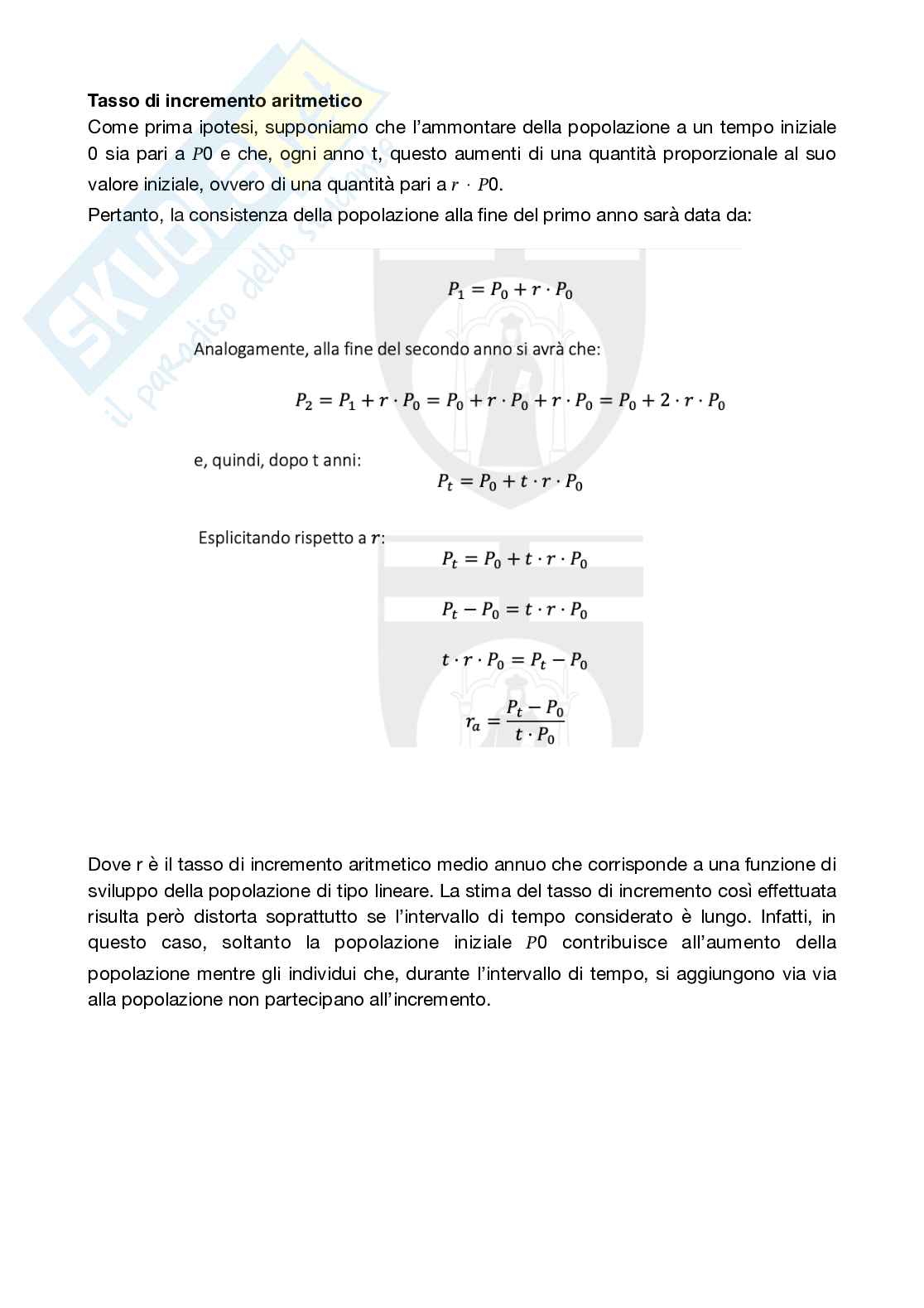 Appunti completi Demografia internazionale Pag. 51