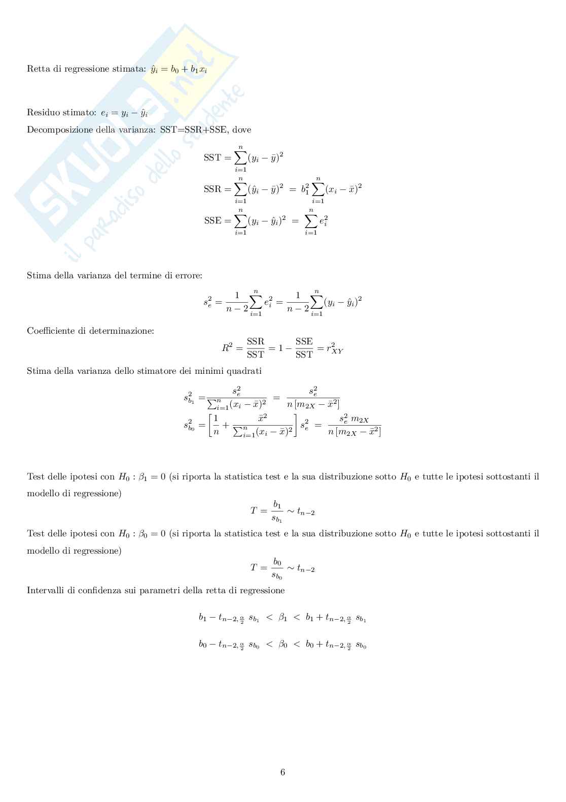 Formulario finale Statistica Pag. 6