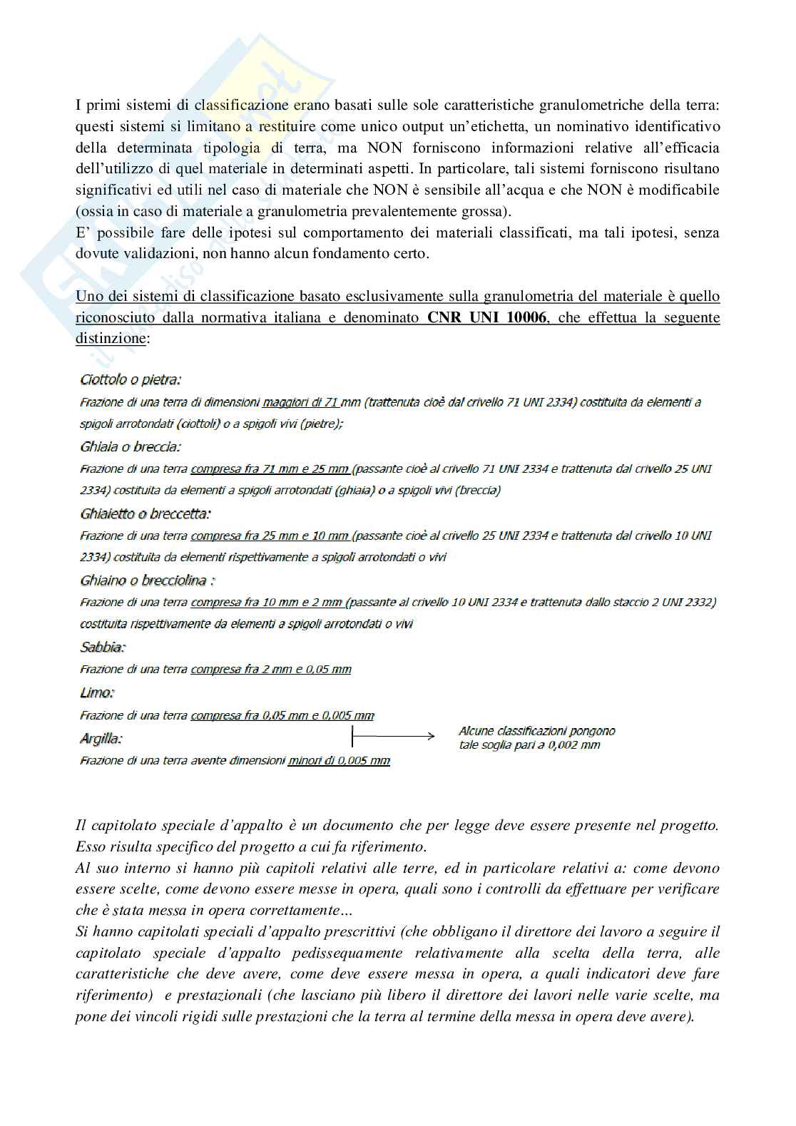 Appunti di Materiali stradali Pag. 36