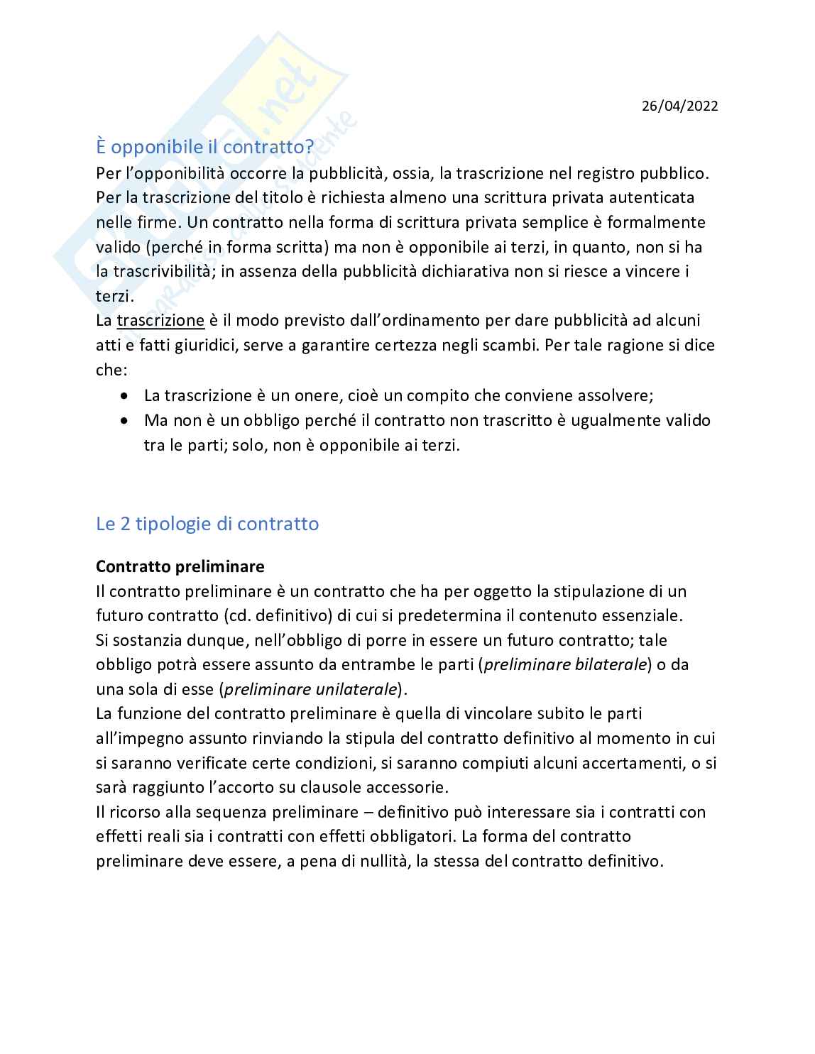 Diritto privato Pag. 46