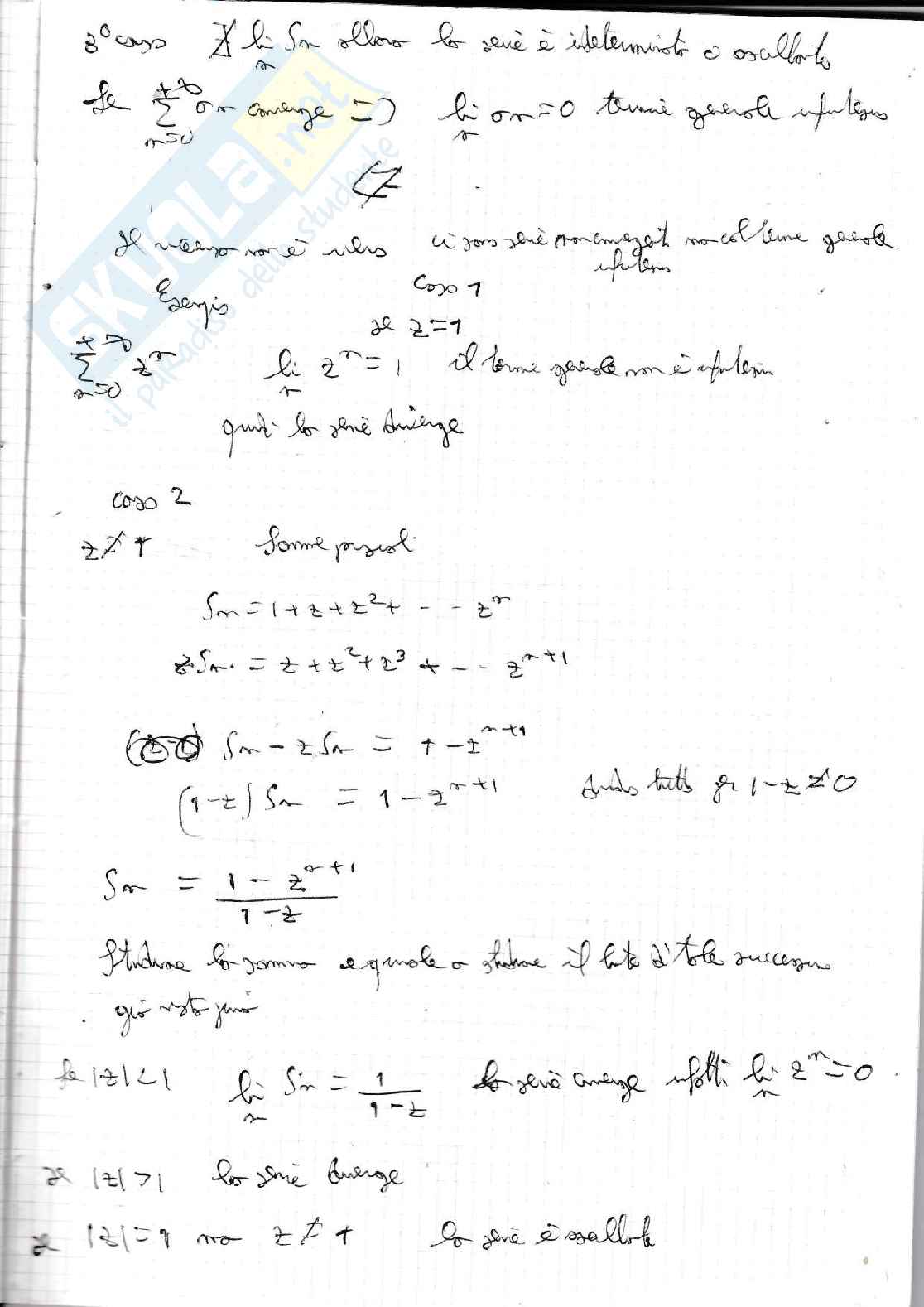 Titolo: Metodi matematici appunti del corso - Quaderno 1 Pag. 21