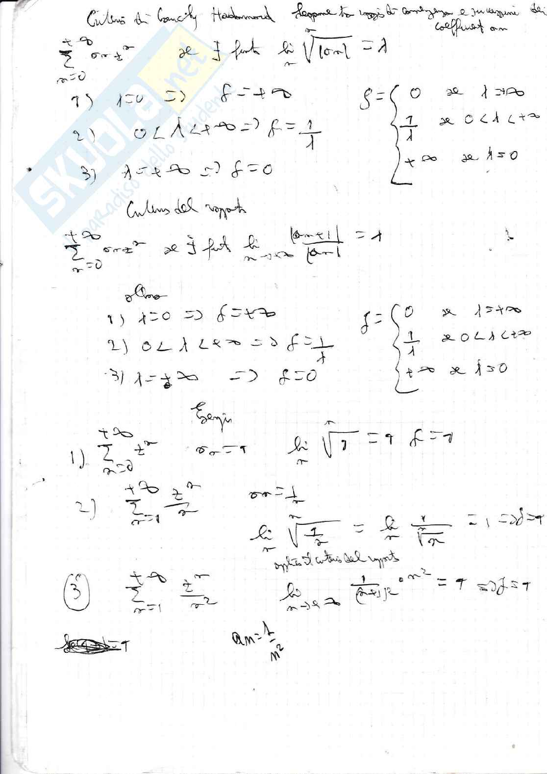 Titolo: Metodi matematici appunti del corso - Quaderno 1 Pag. 26