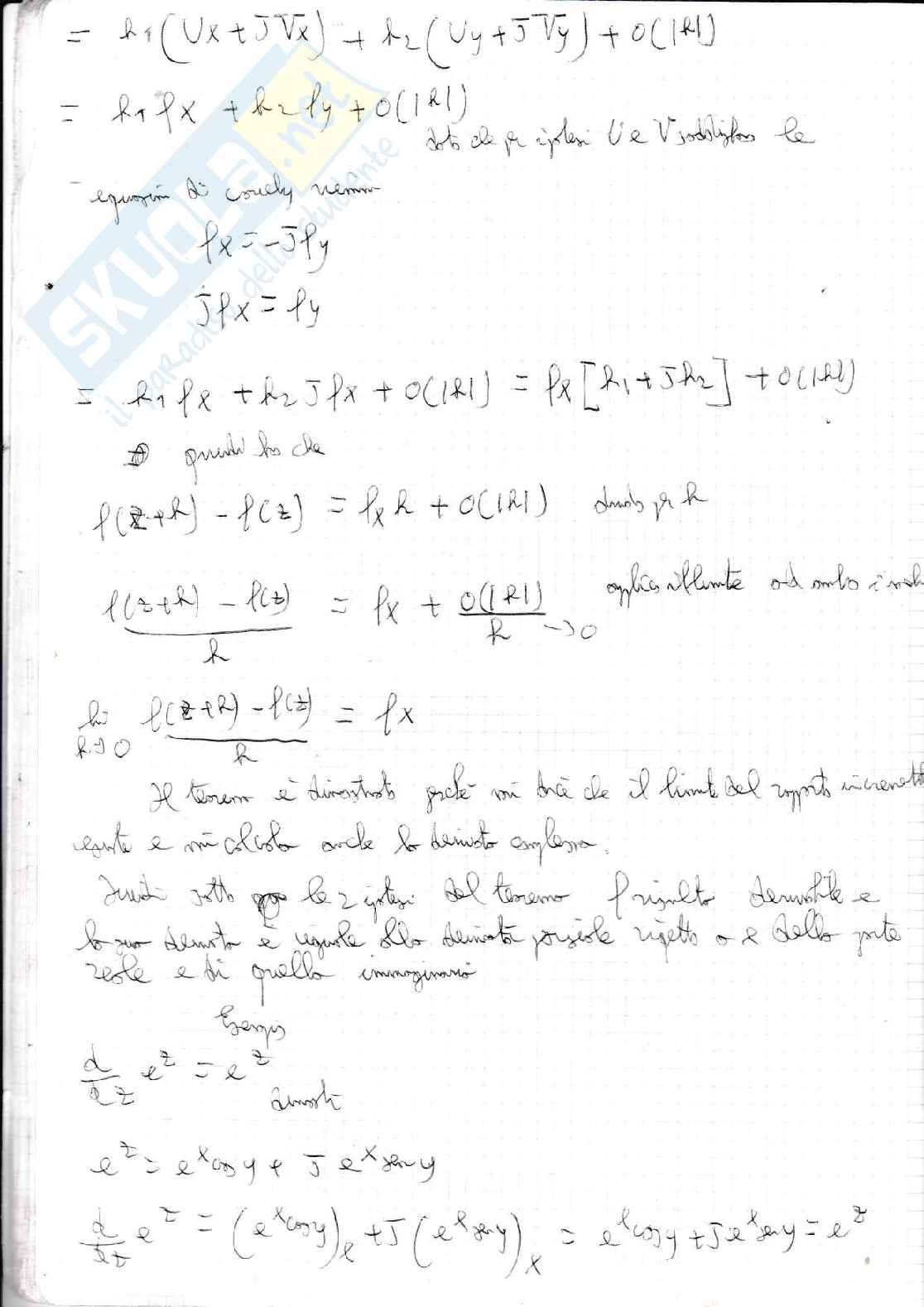 Titolo: Metodi matematici appunti del corso - Quaderno 1 Pag. 36