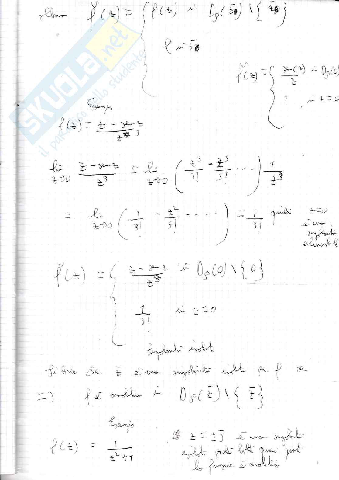 Titolo: Metodi matematici appunti del corso - Quaderno 1 Pag. 71