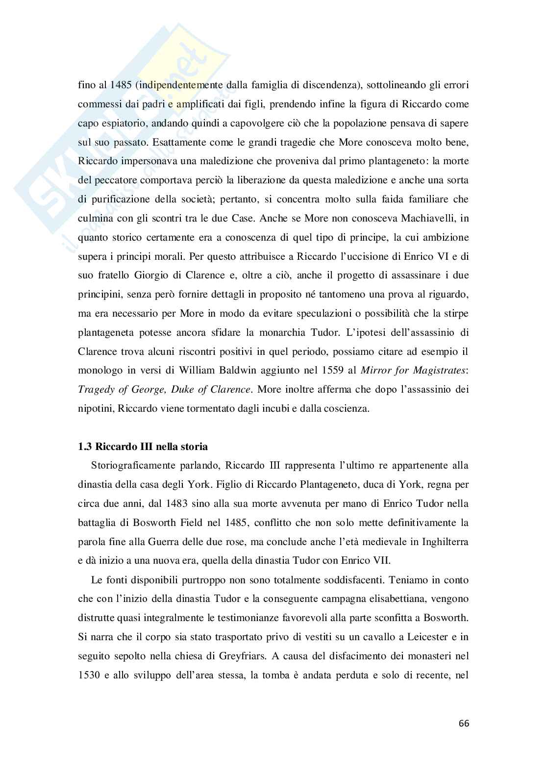 Antieroica eroicità: don Juan e Riccardo III a confronto Pag. 66