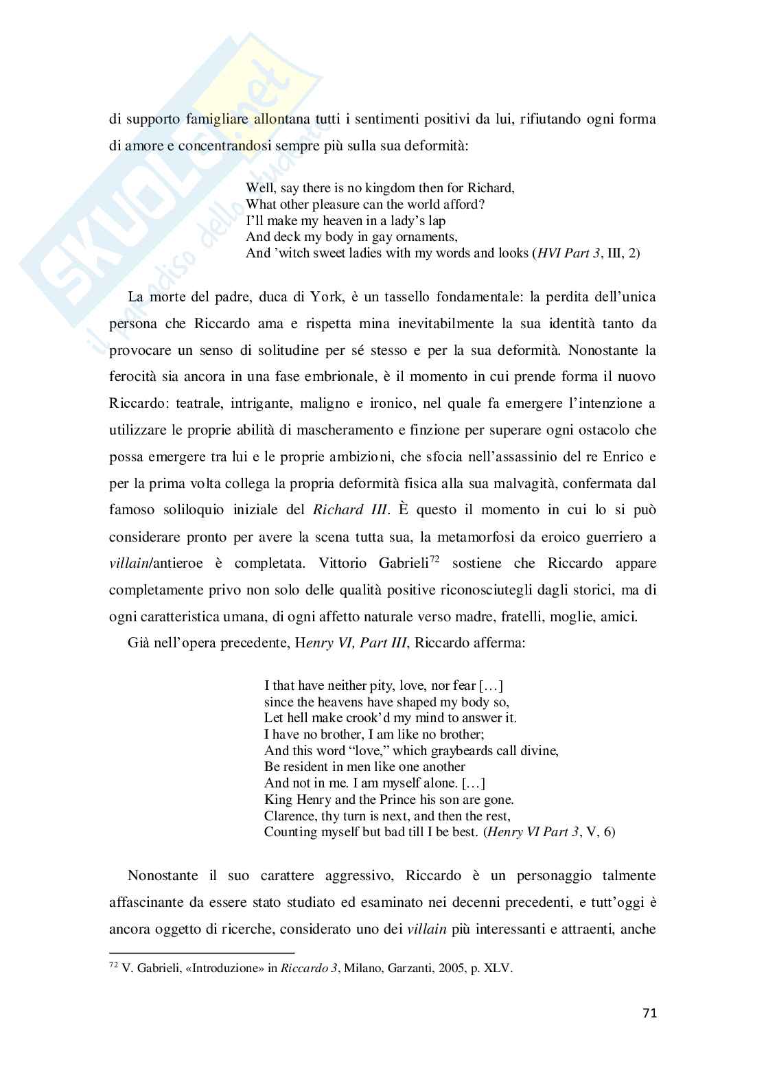 Antieroica eroicità: don Juan e Riccardo III a confronto Pag. 71