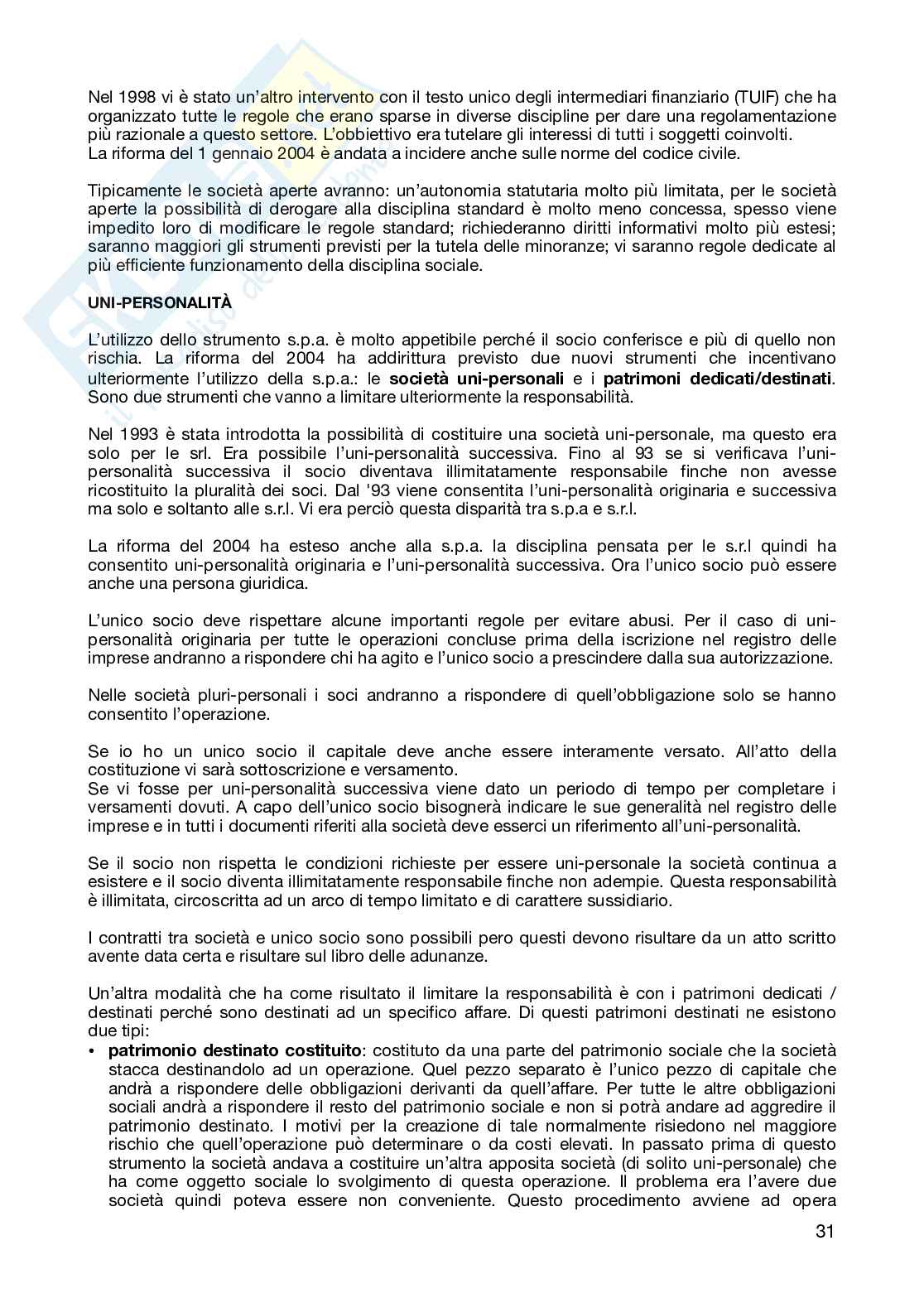 Appunti di Diritto commerciale Pag. 31