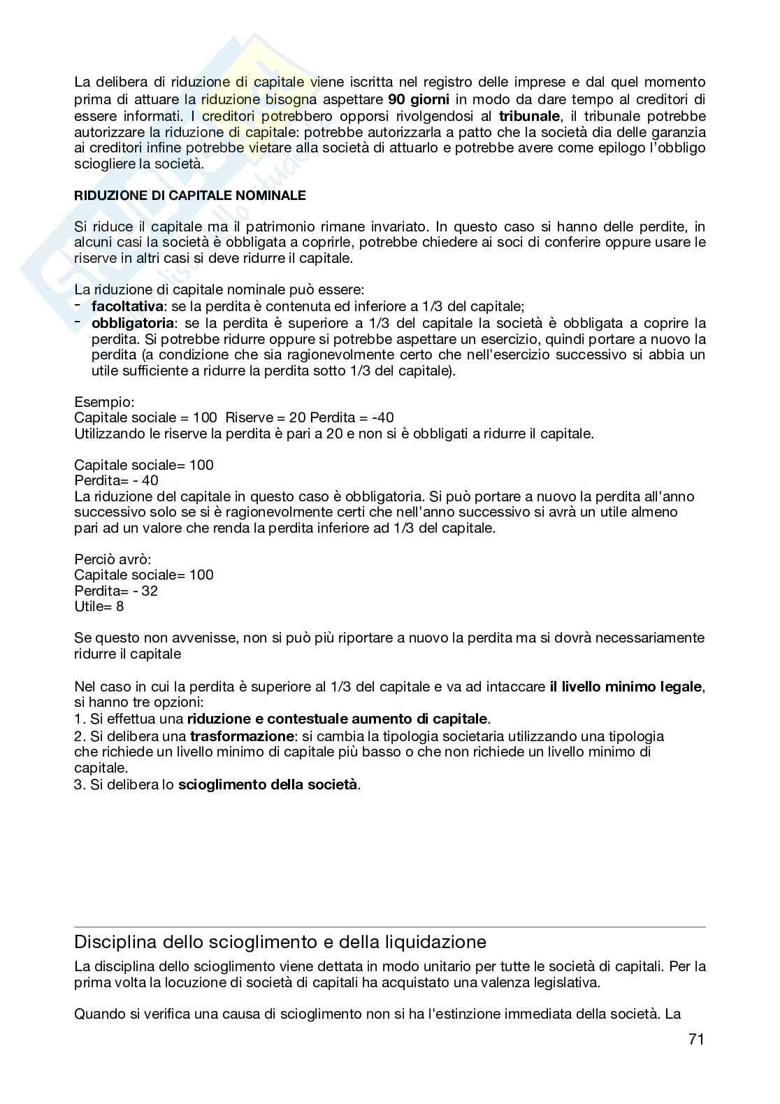Appunti di Diritto commerciale Pag. 71