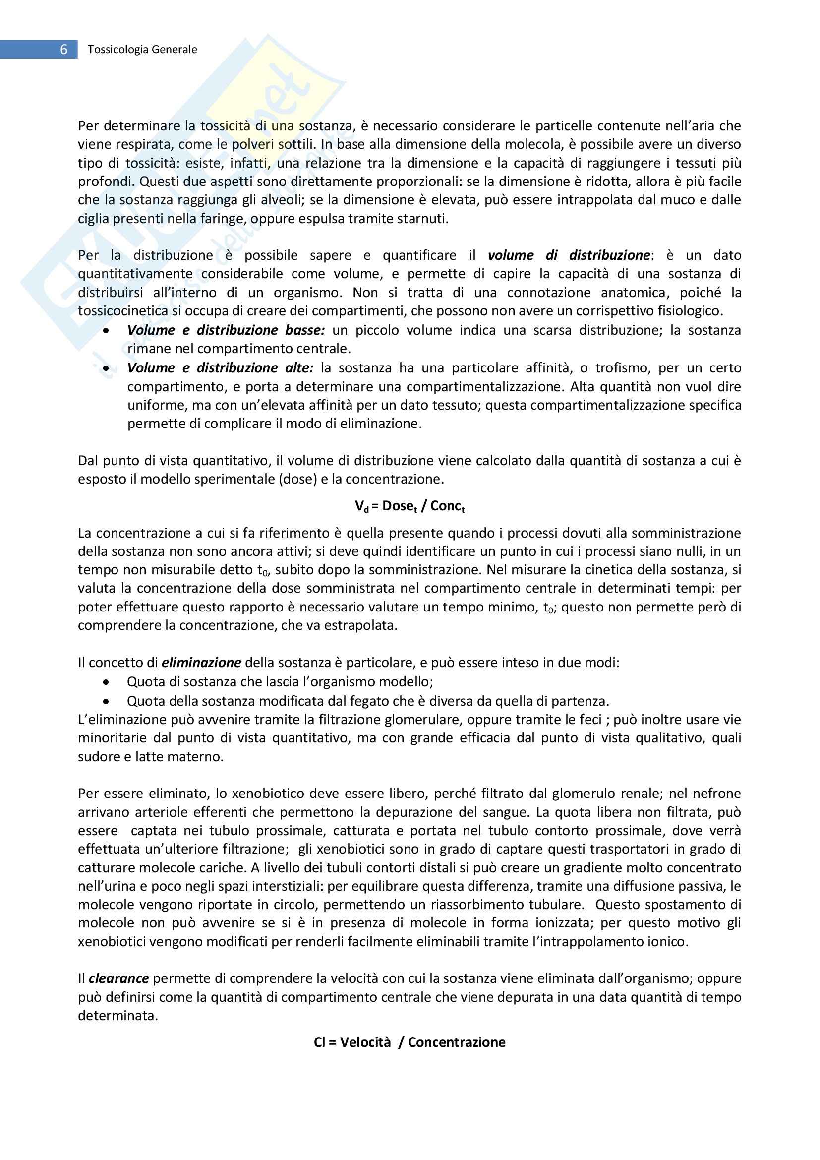 Lezioni, Tossicologia Pag. 6