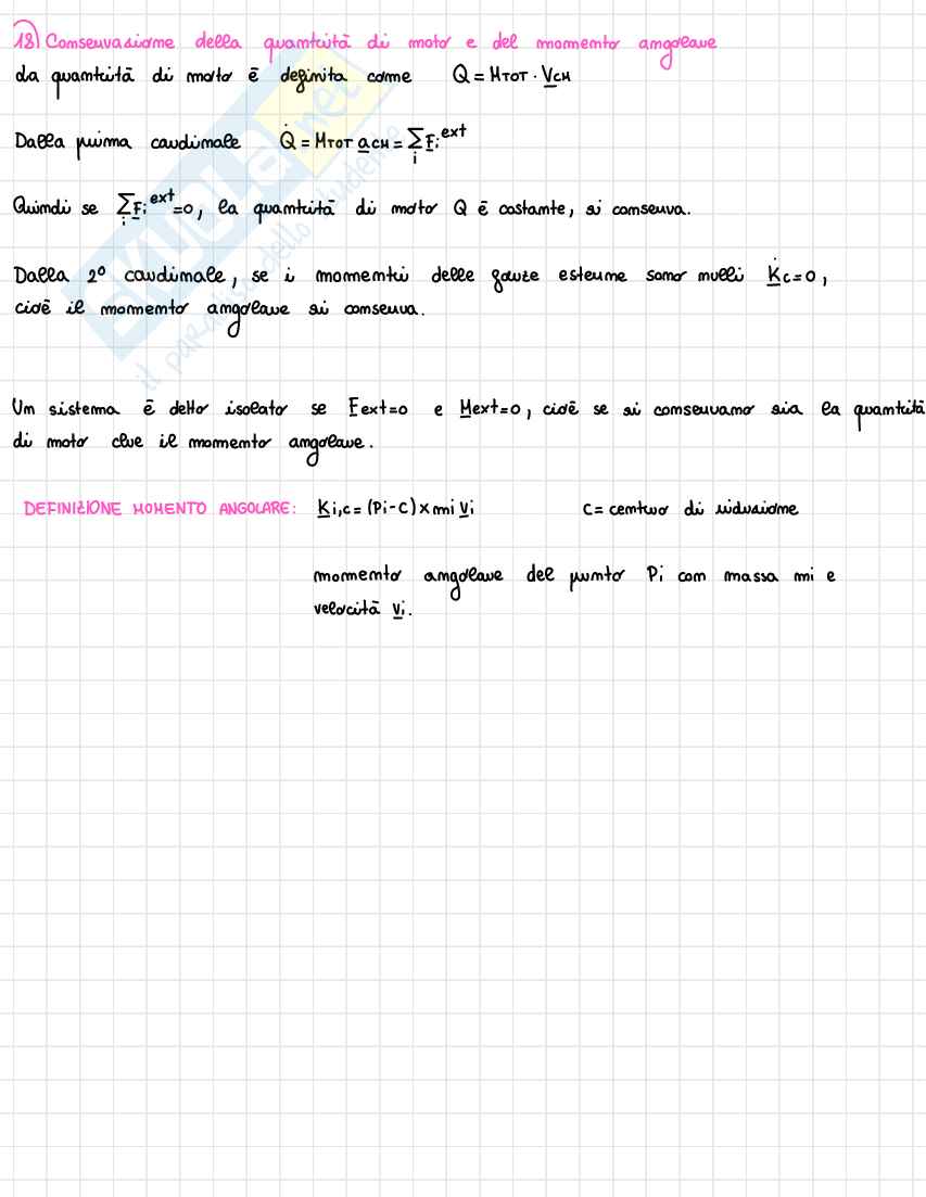 Domande orale Fisica 1  Pag. 16