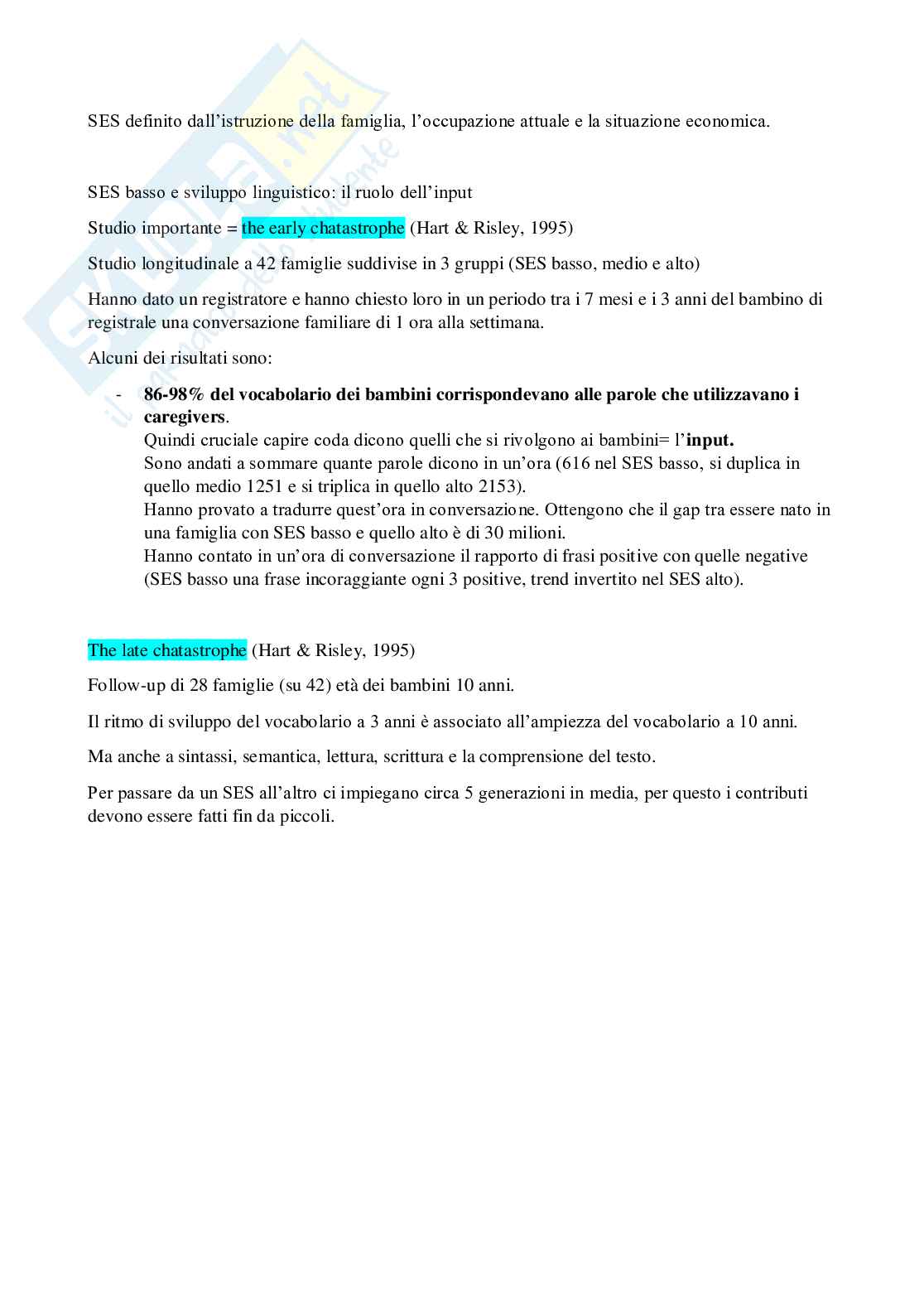 Sviluppo comunicativo e linguistico tipico e atipico Pag. 26