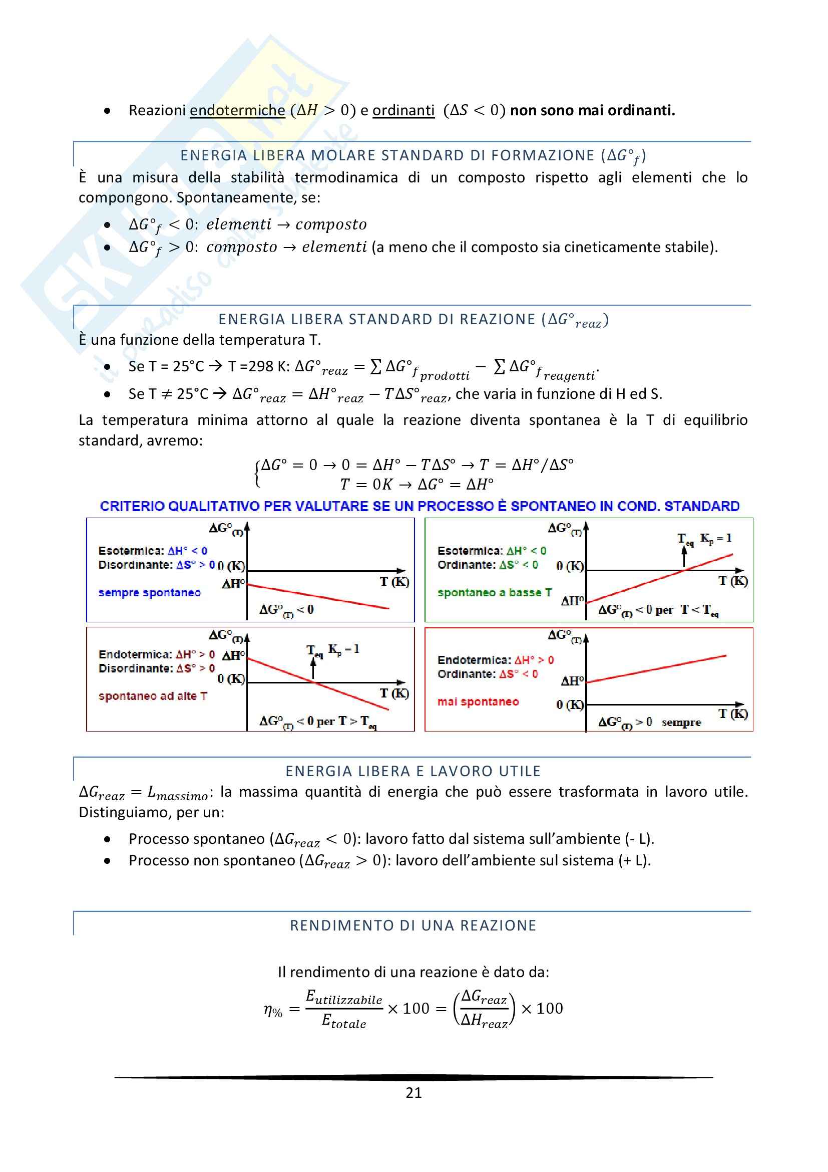 Riassunto esame Chimica, prof. Gambarotti Pag. 21