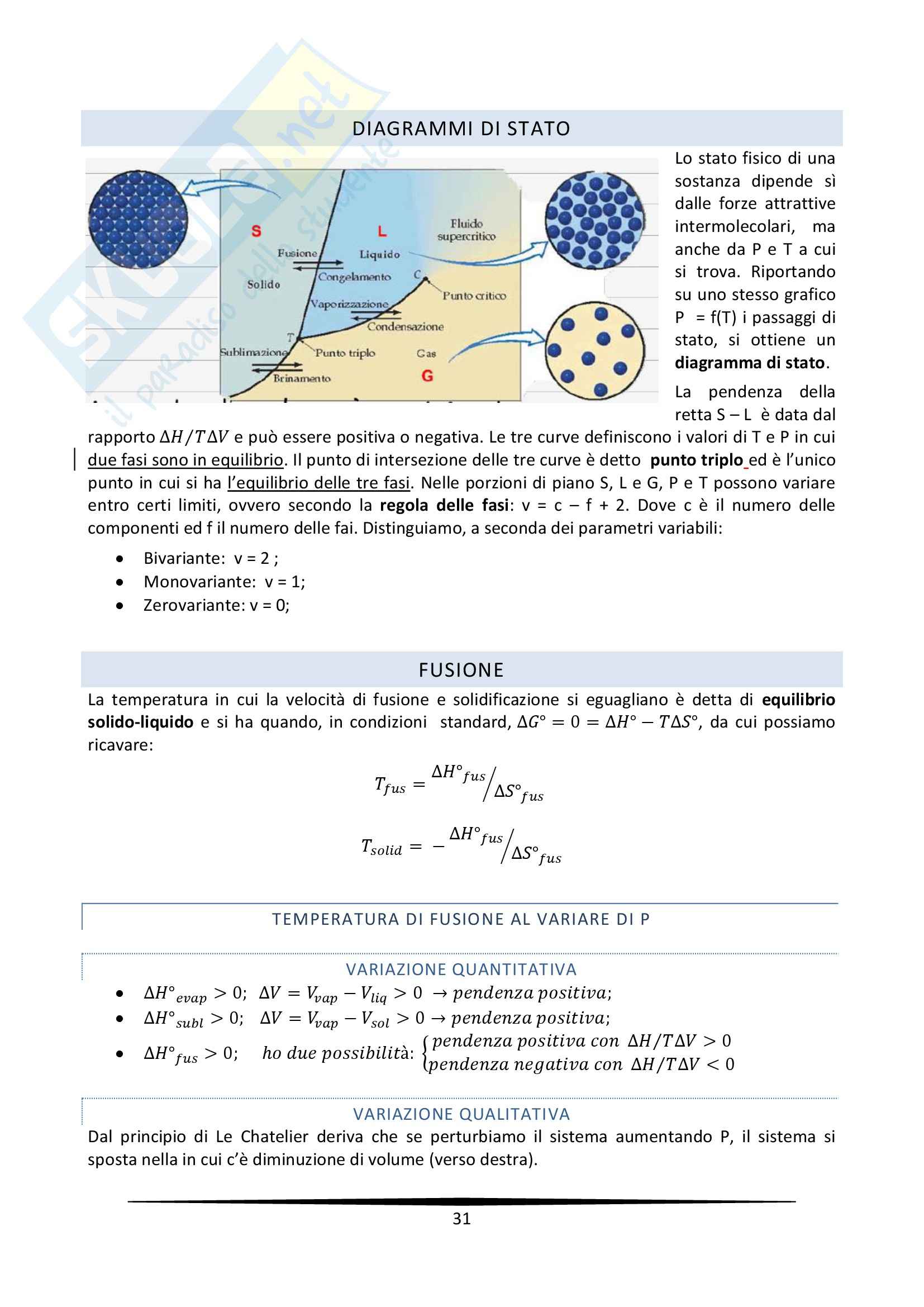 Riassunto esame Chimica, prof. Gambarotti Pag. 31