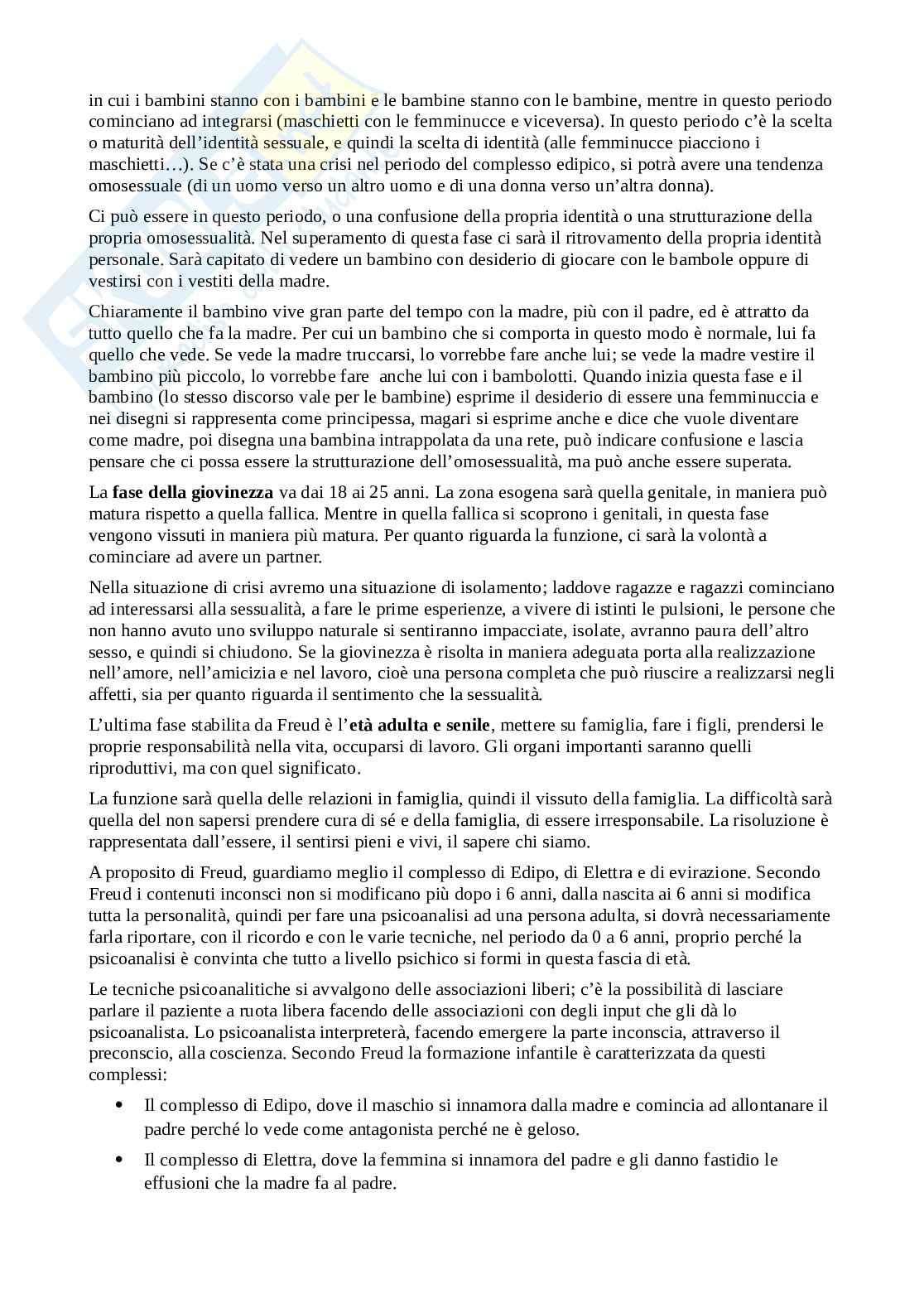 Psicologia dello sviluppo Pag. 6