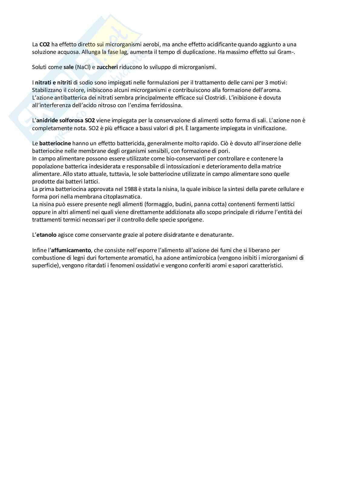 Microbiologia degli alimenti Pag. 36
