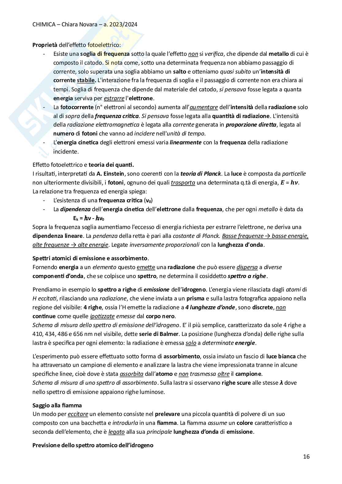 Appunti Chimica Pag. 16