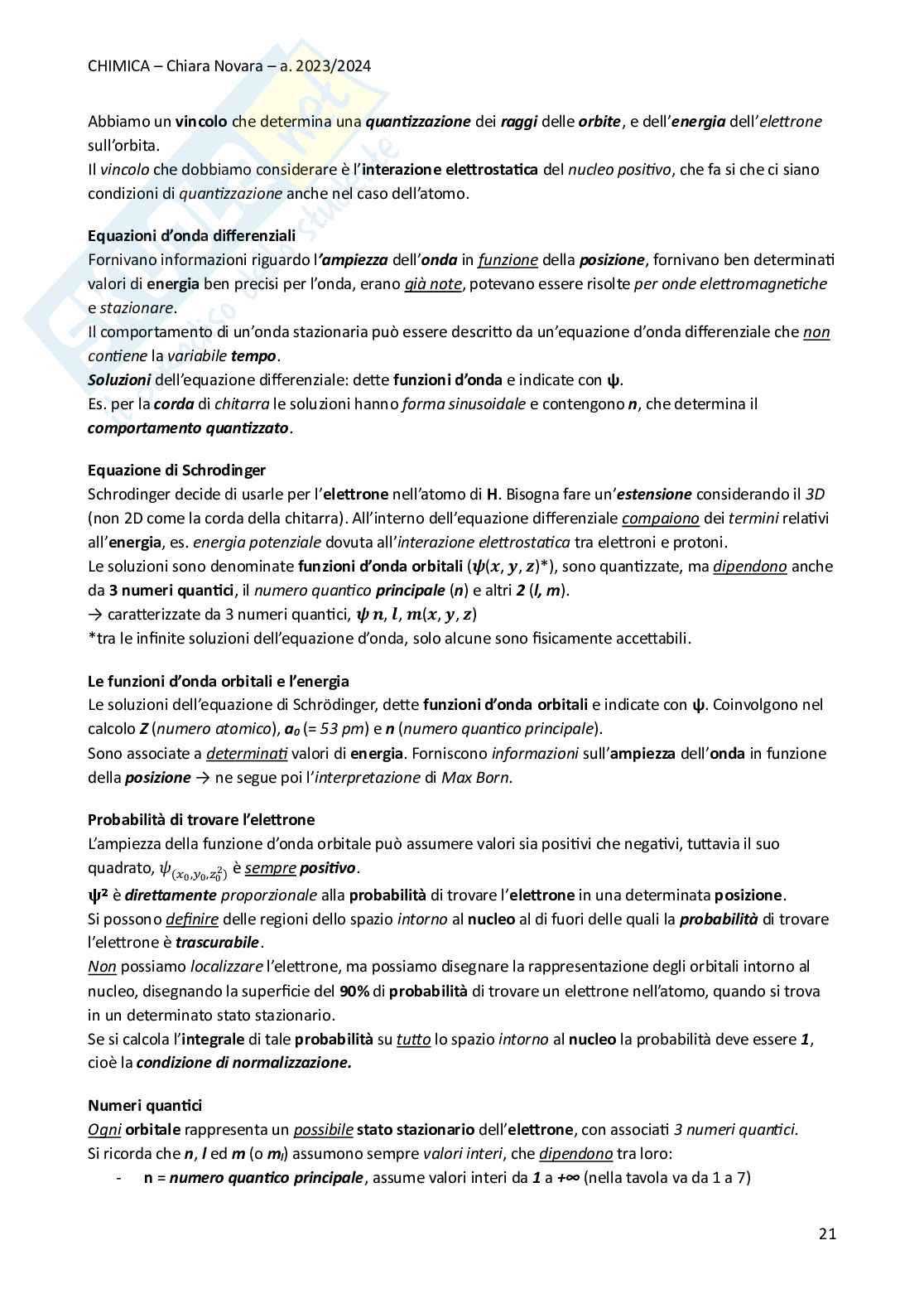 Appunti Chimica Pag. 21