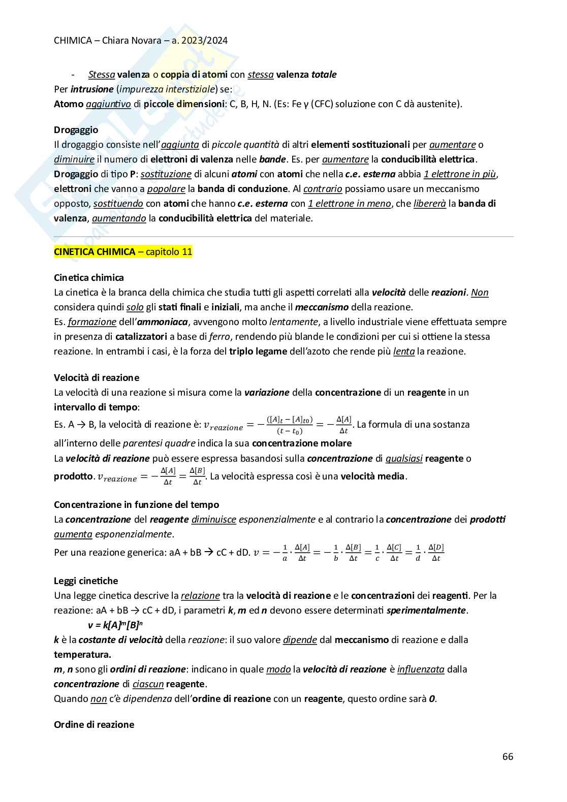 Appunti Chimica Pag. 66