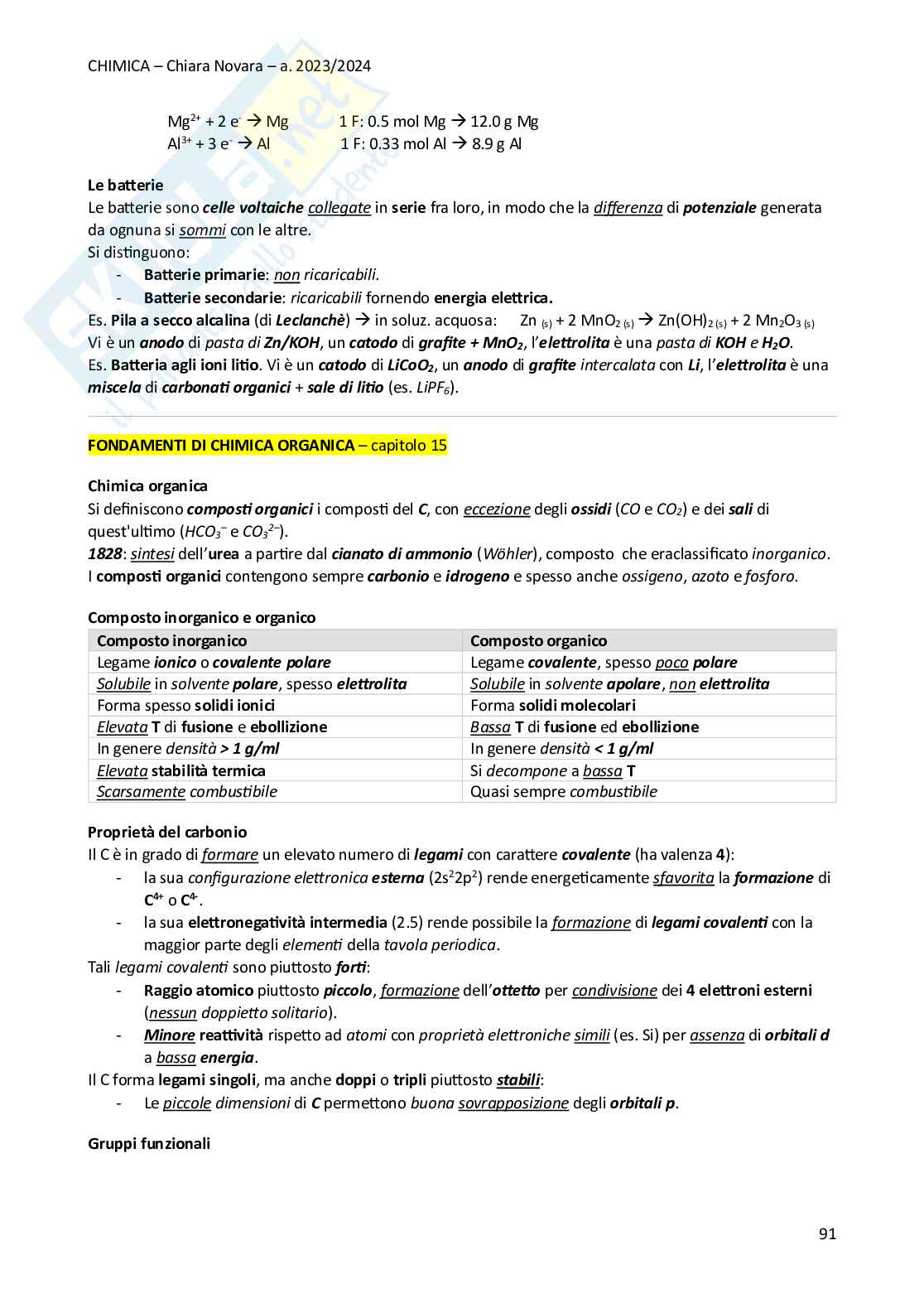 Appunti Chimica Pag. 91
