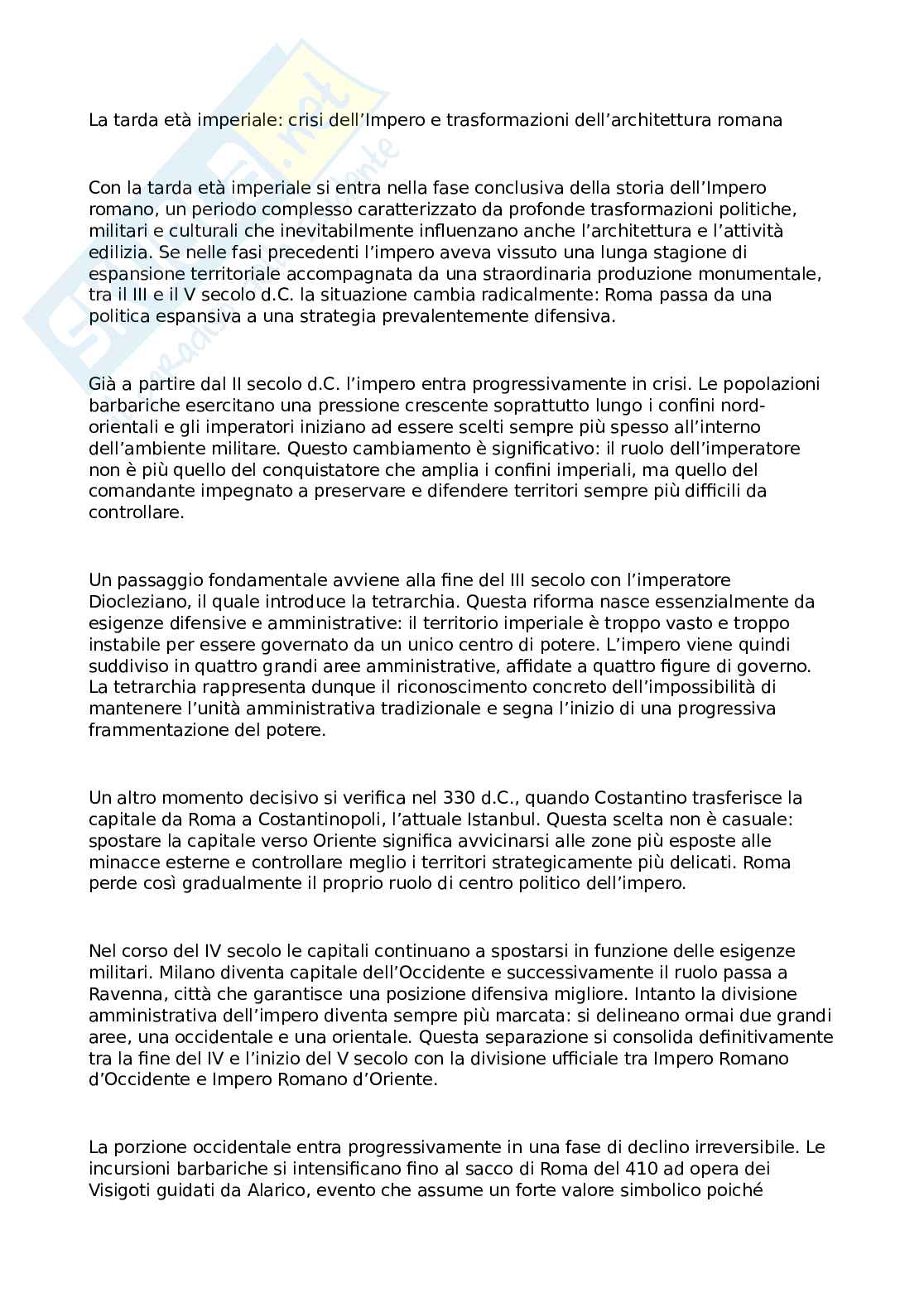 Età imperiale romana Pag. 1